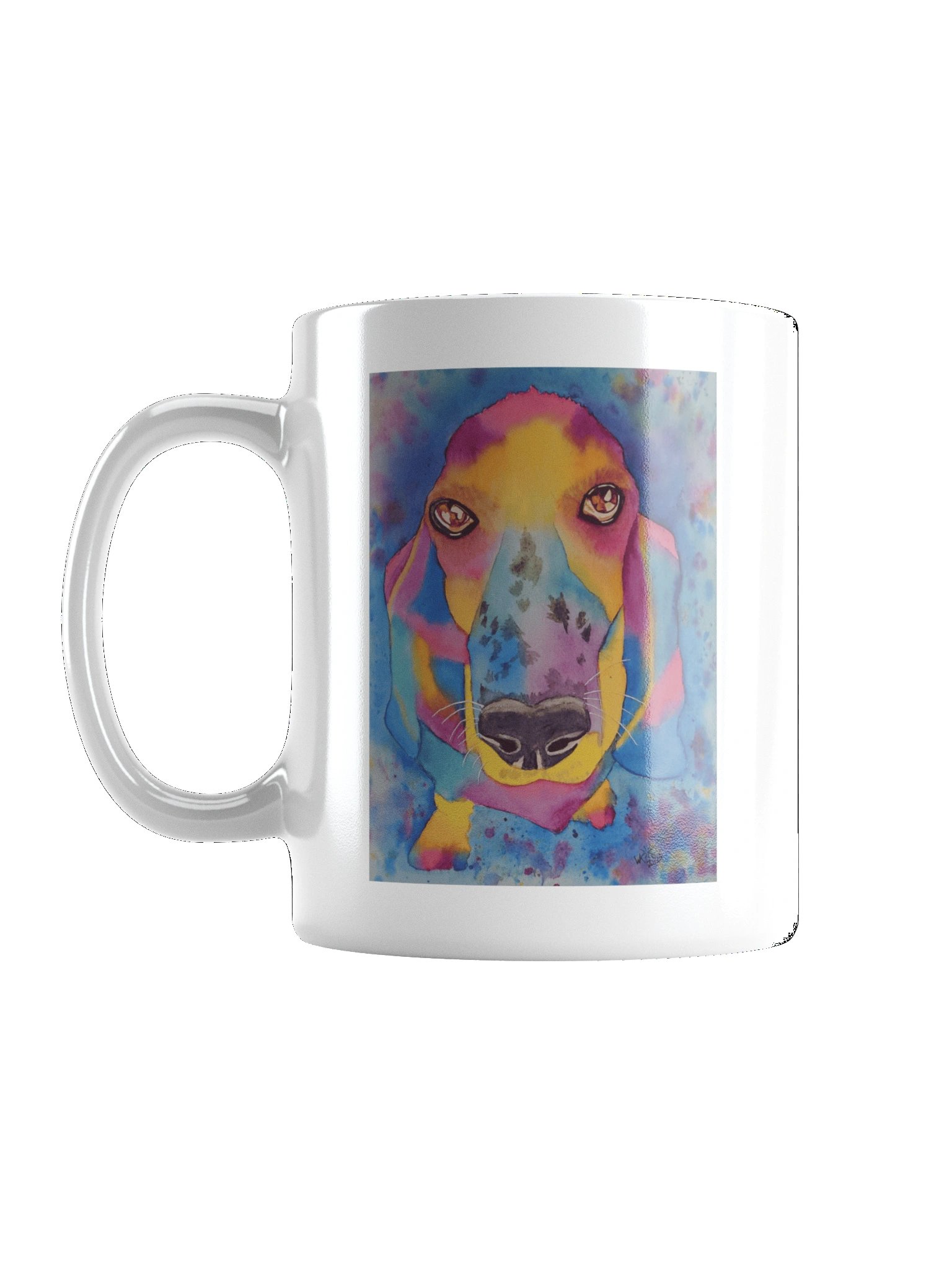 Twin Watercolor Dog Mug product image (3)
