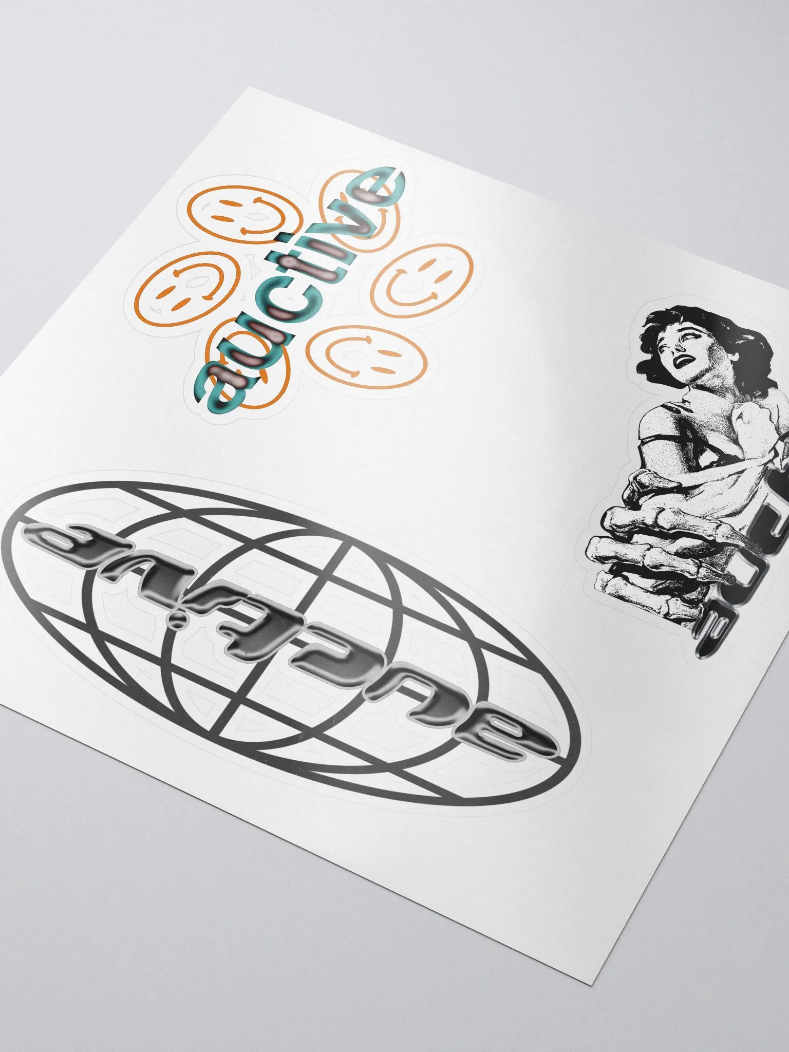 Auctive Drop 1 Stickers product image (4)