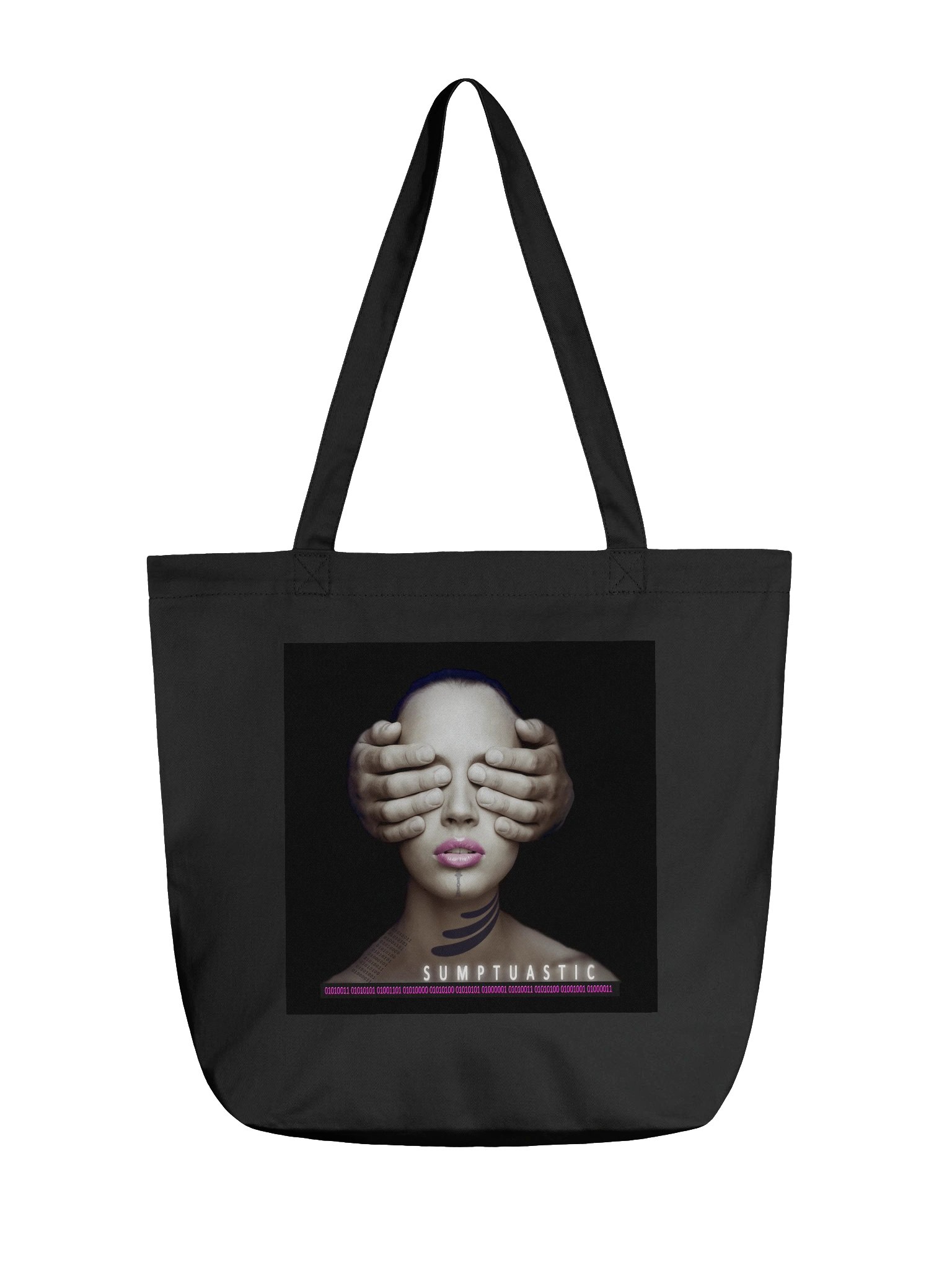 Glowing Skull Wings Tote Bag product image (1)