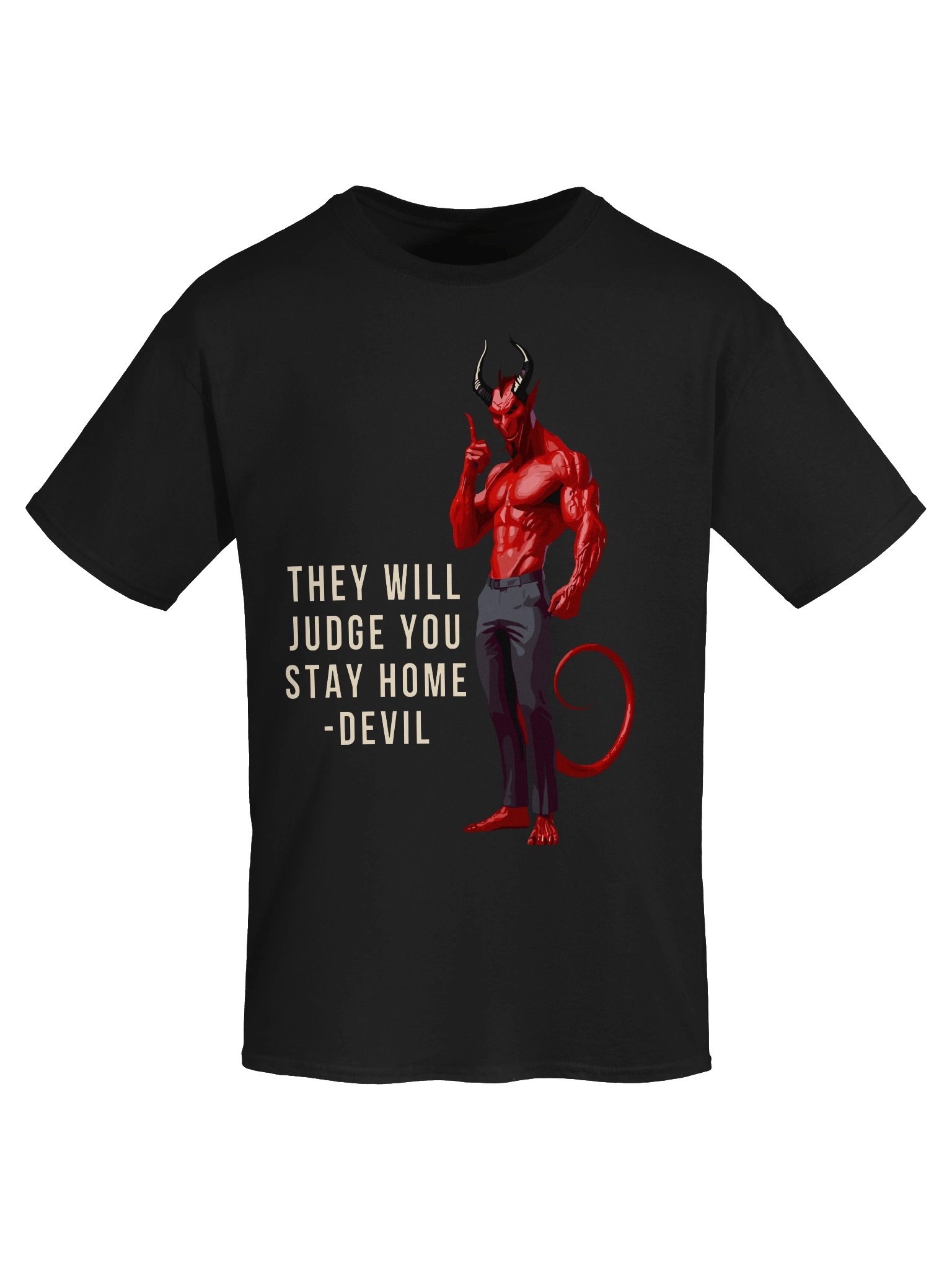 They Will Judge You Devil Tee product image (5)