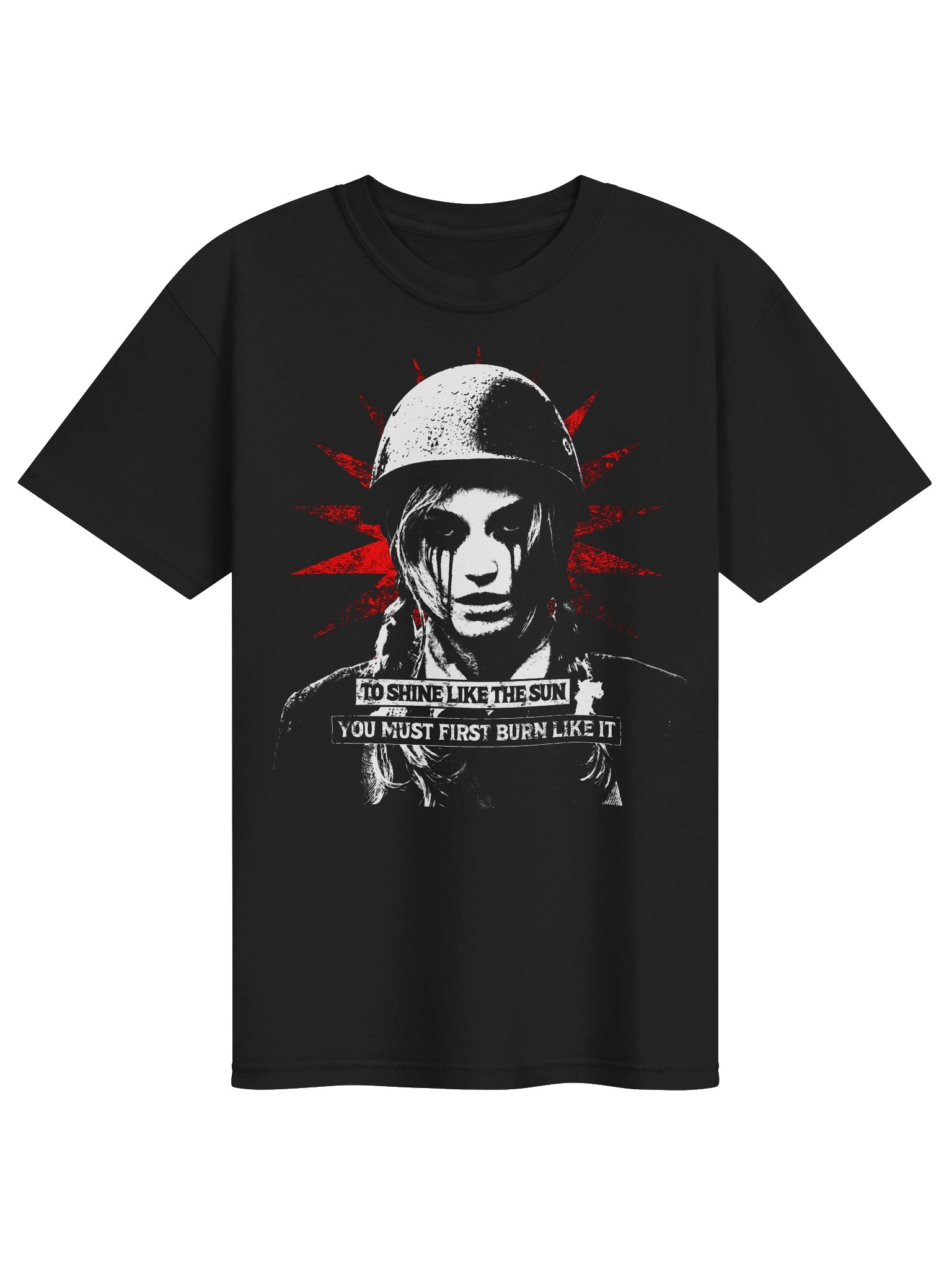 SHINE LIKE THE SUN TSHIRT BACKPRINT product image (1)