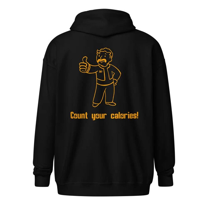 Count Your Calories Zip Up - Embroidered Front product image (1)
