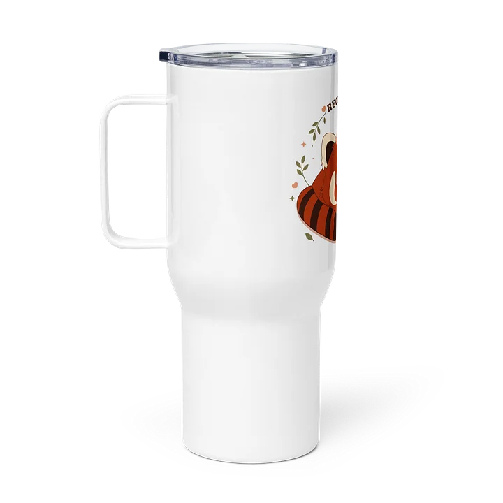 Recharging Red Panda Travel Mug product image (2)