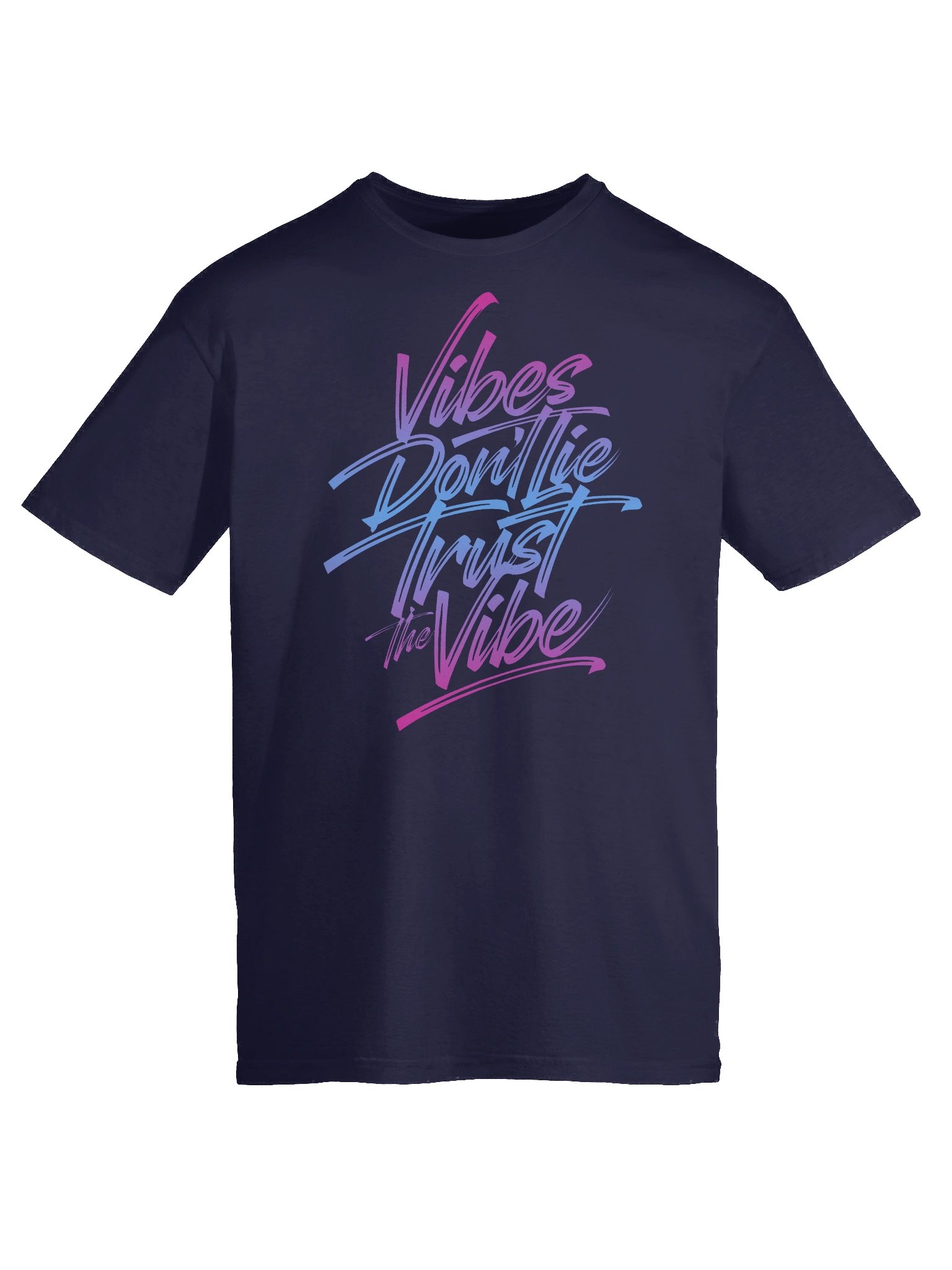 VIBES DON’T LIE, TRUST THE VIBE - Tropical Flow 2 Graphic T-Shirt product image (8)