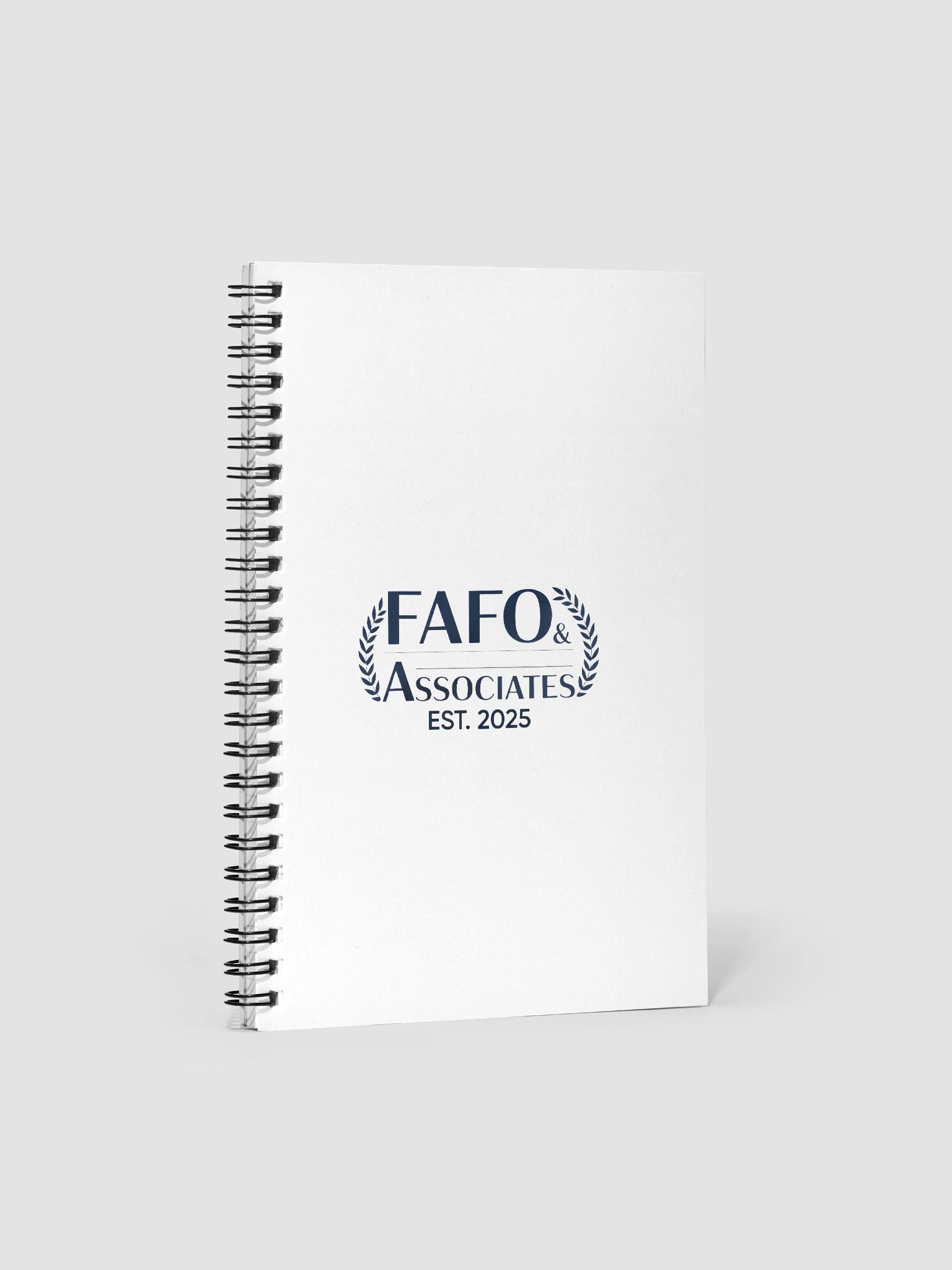 FAFO Dotted Spiral Notebook product image (1)
