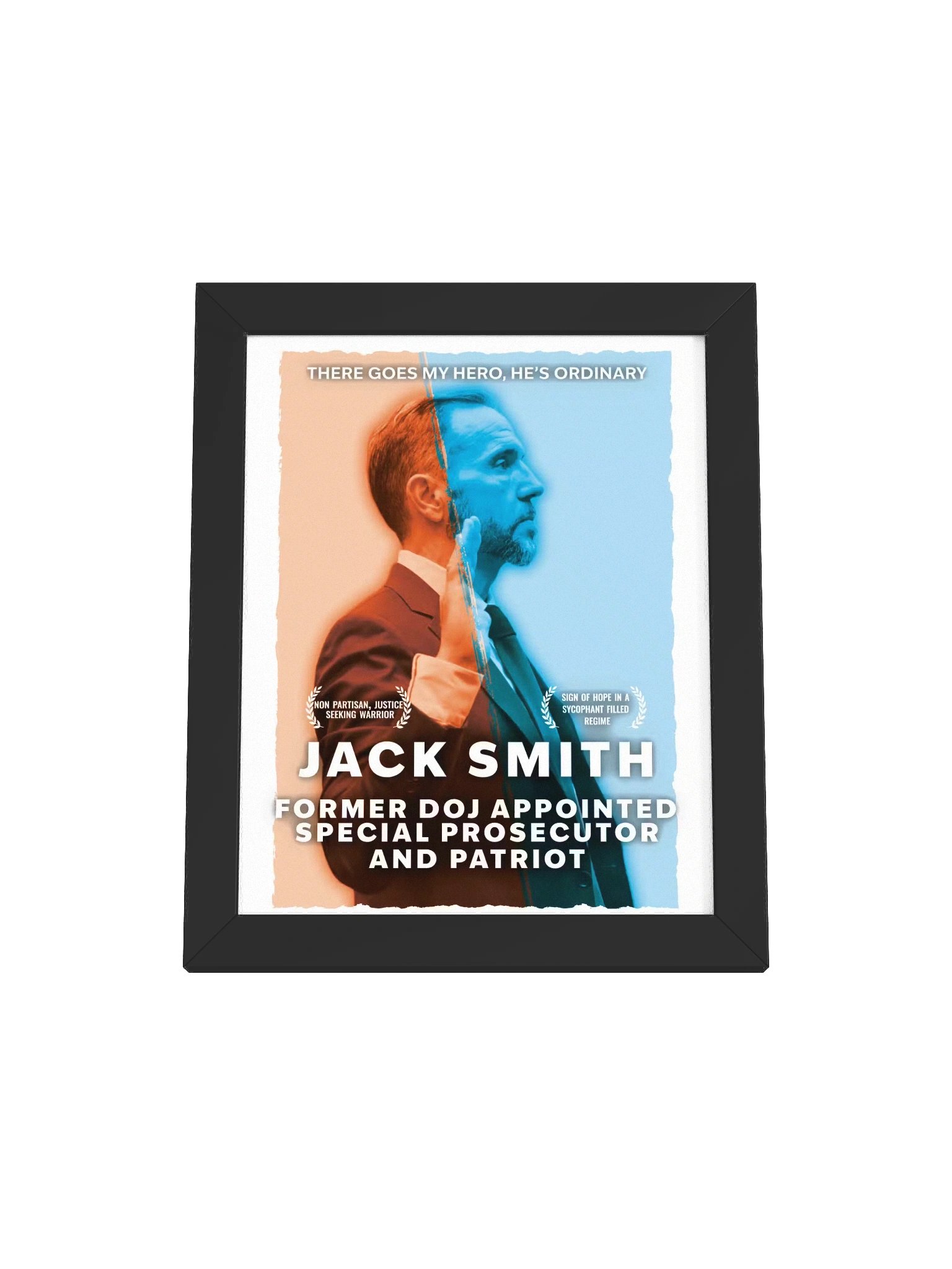 Jack Smith Matte Poster in Ayous Wood Frame product image (2)
