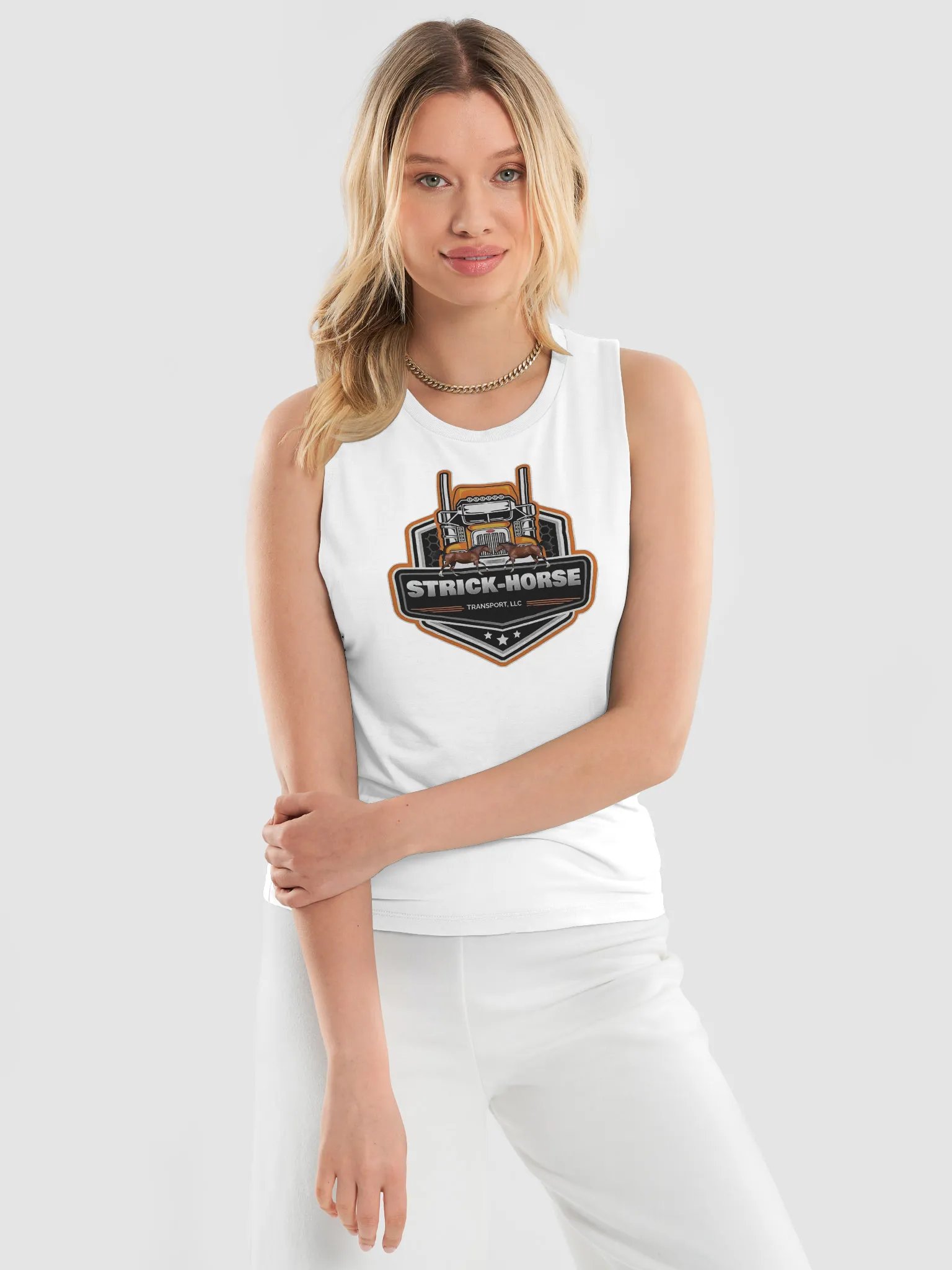 Strick-Horse Transport Muscle Tank product image (3)