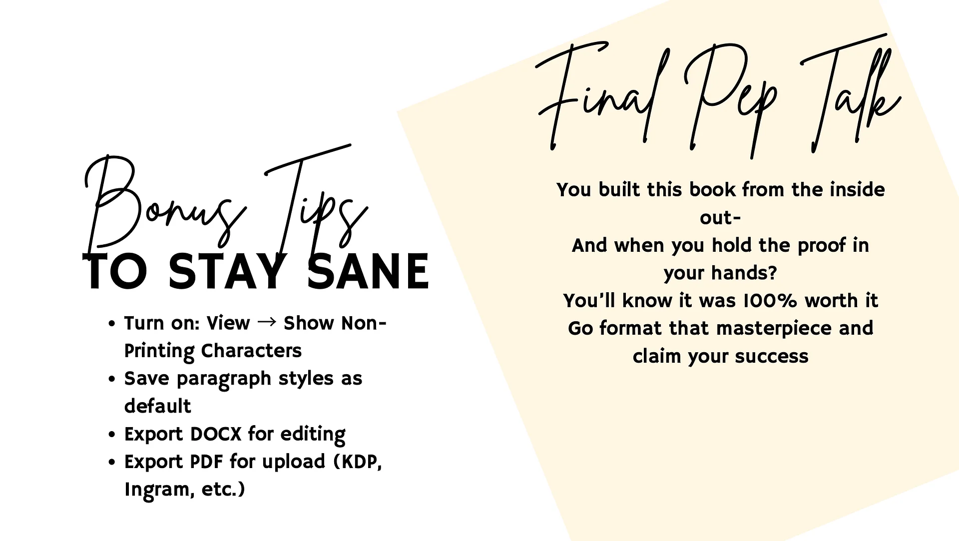 Formatting Your Book Is Essential product image (8)