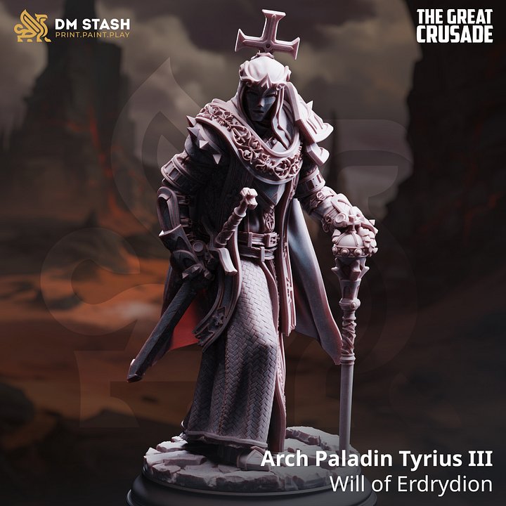 Arch Paladin Tyrius III – Will of Erdrydion product image (1)