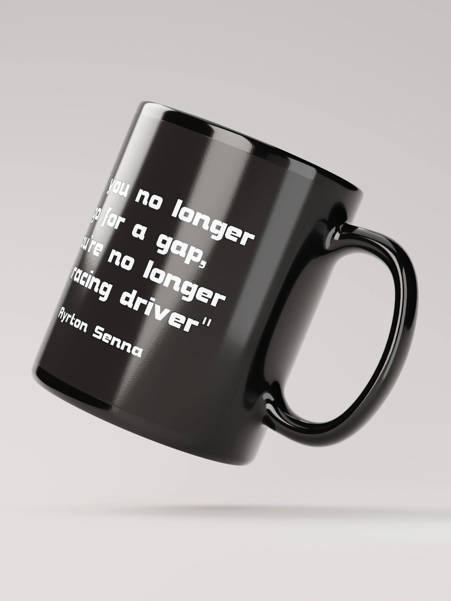 Cool Sheep Black Mug "If you no longer..." product image (4)