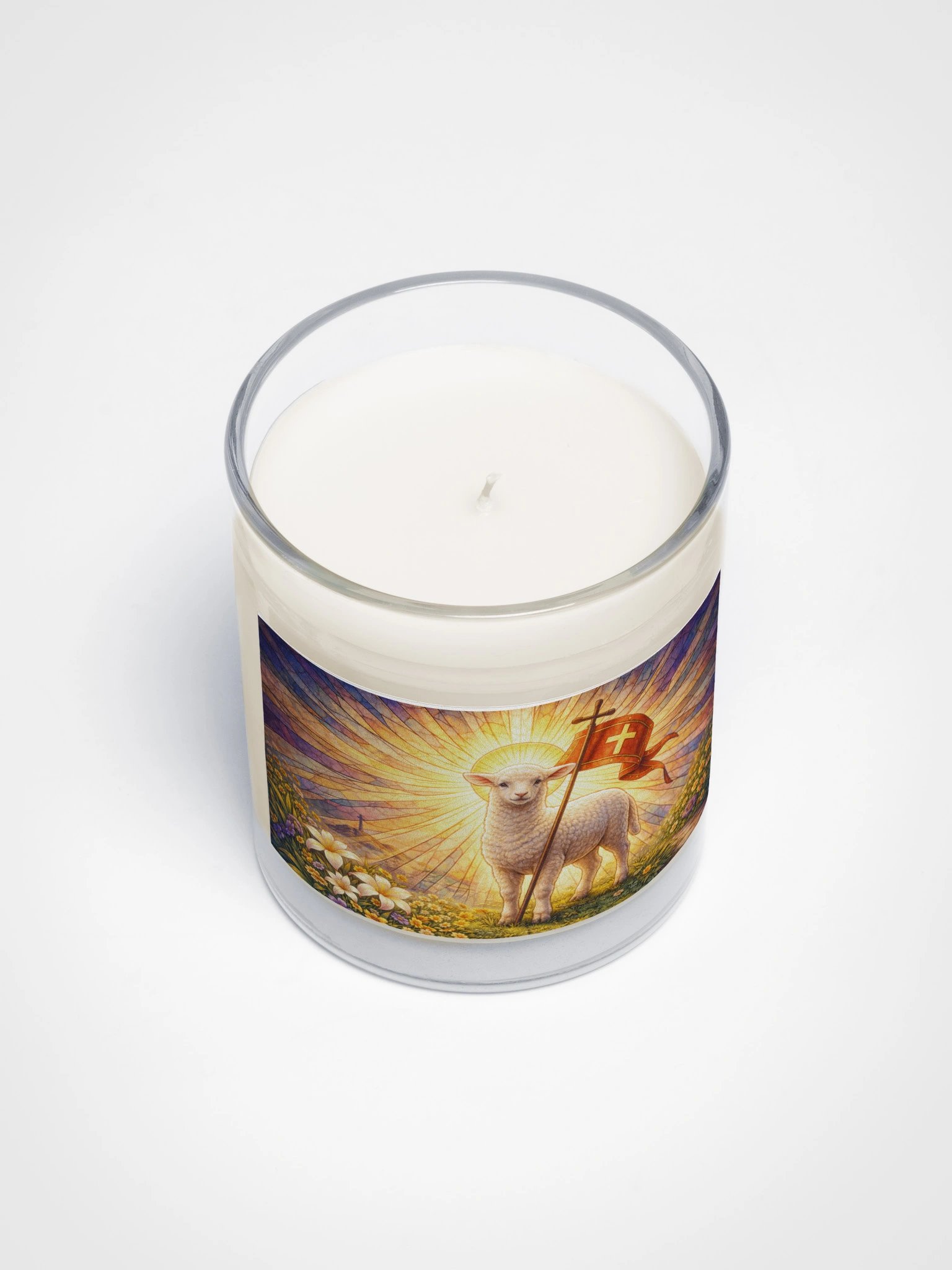 Serenity Lamb Soy Wax Candle product image (3)