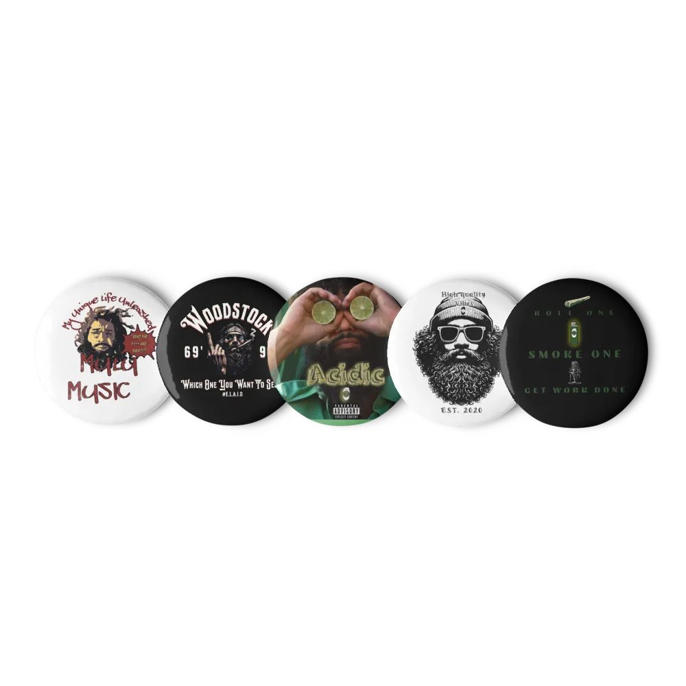 The Mulu Merch Button Set #1 product image (5)