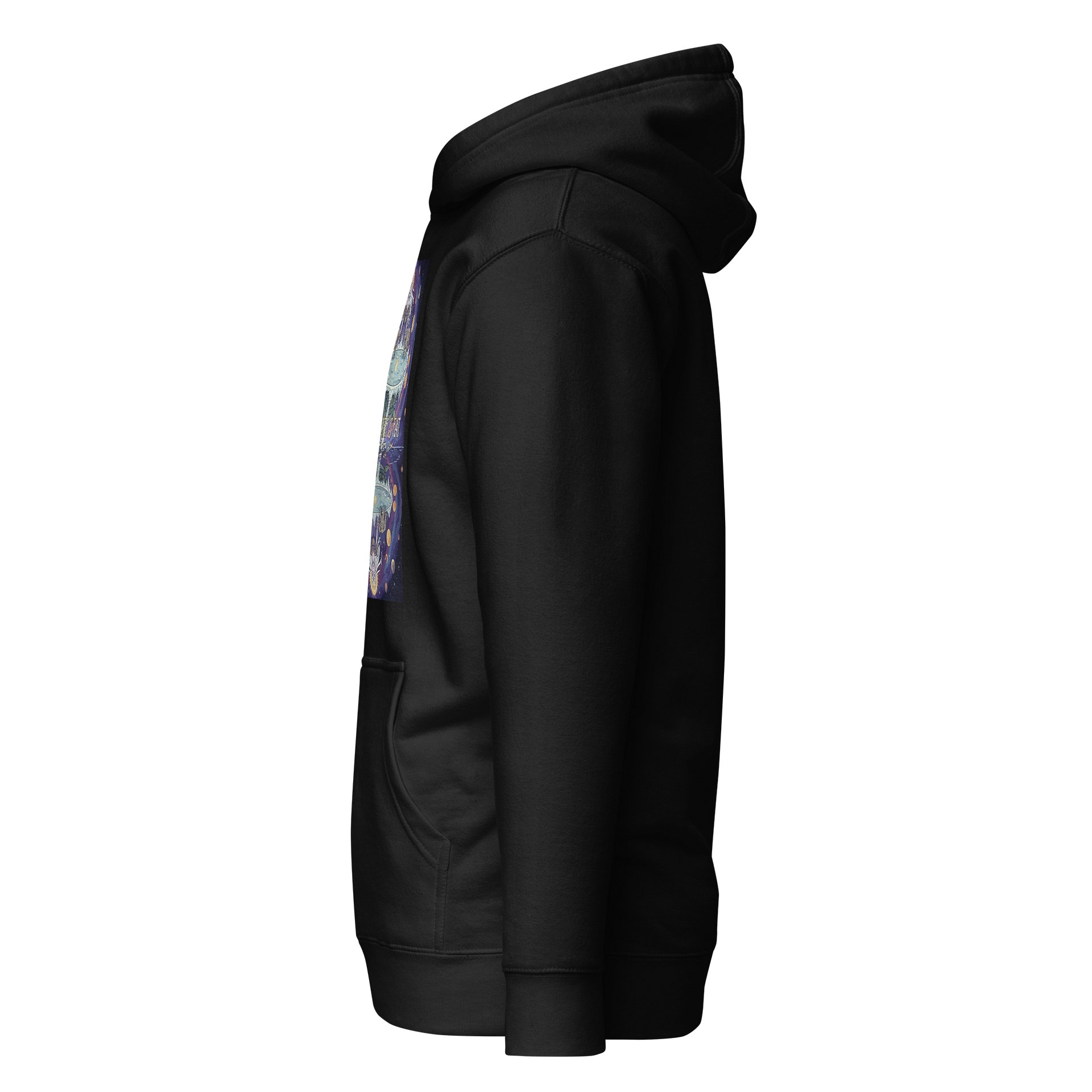 Celestial Flat Earth Unisex Hoodie product image (4)