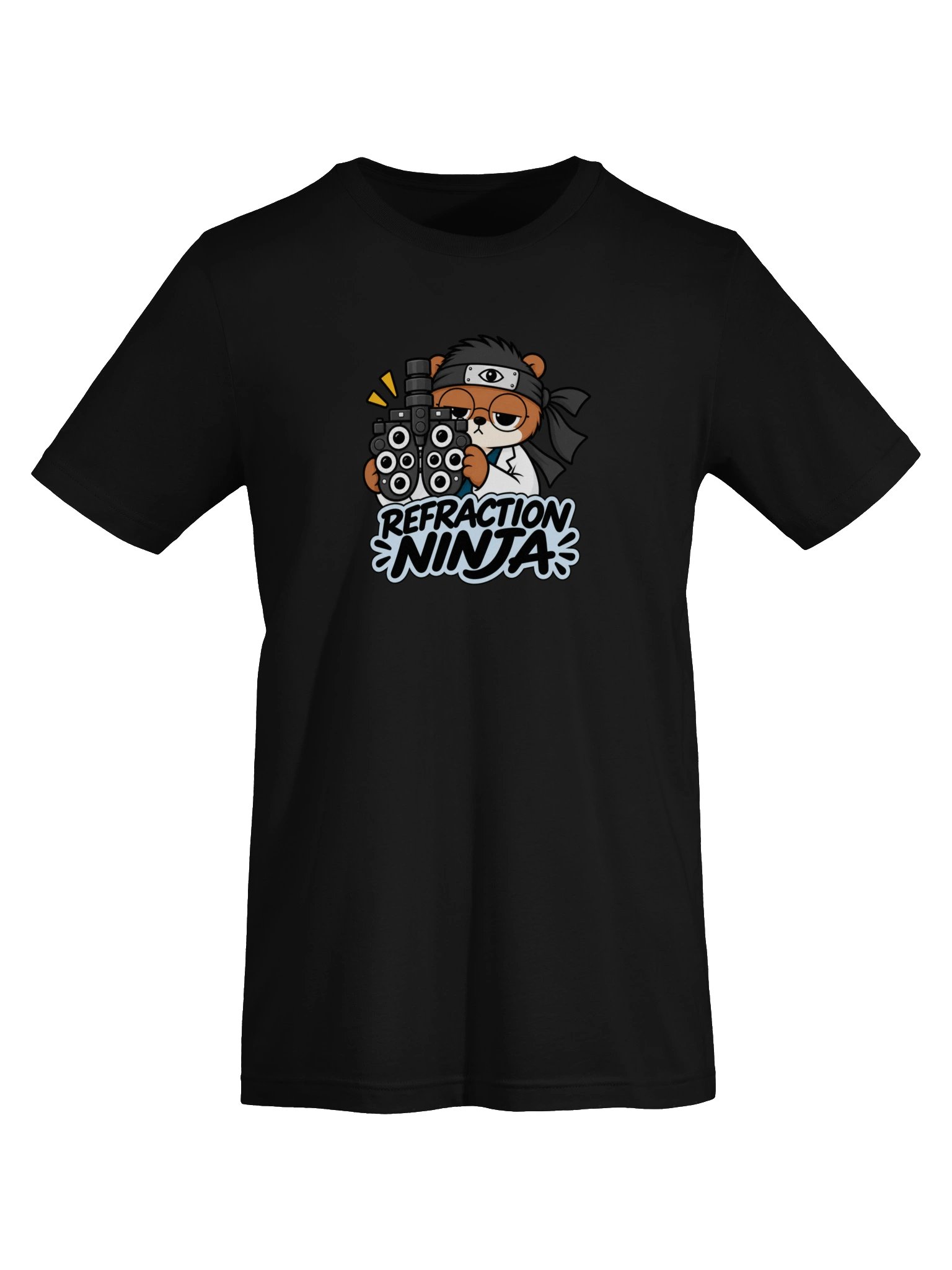 Sleepy Optometrist Refraction Ninja T-Shirt product image (7)