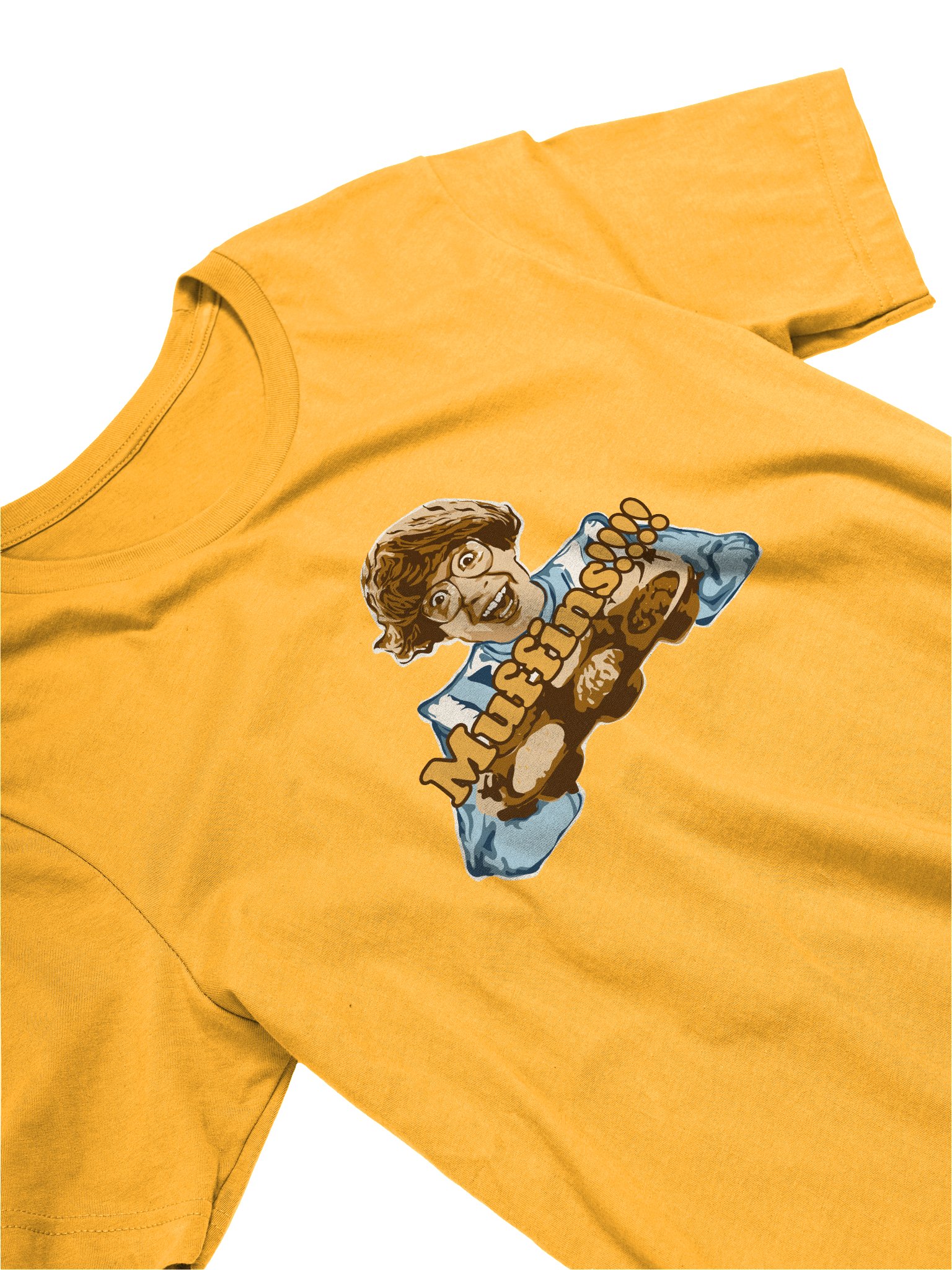 Muffins Tee in gold product image (3)