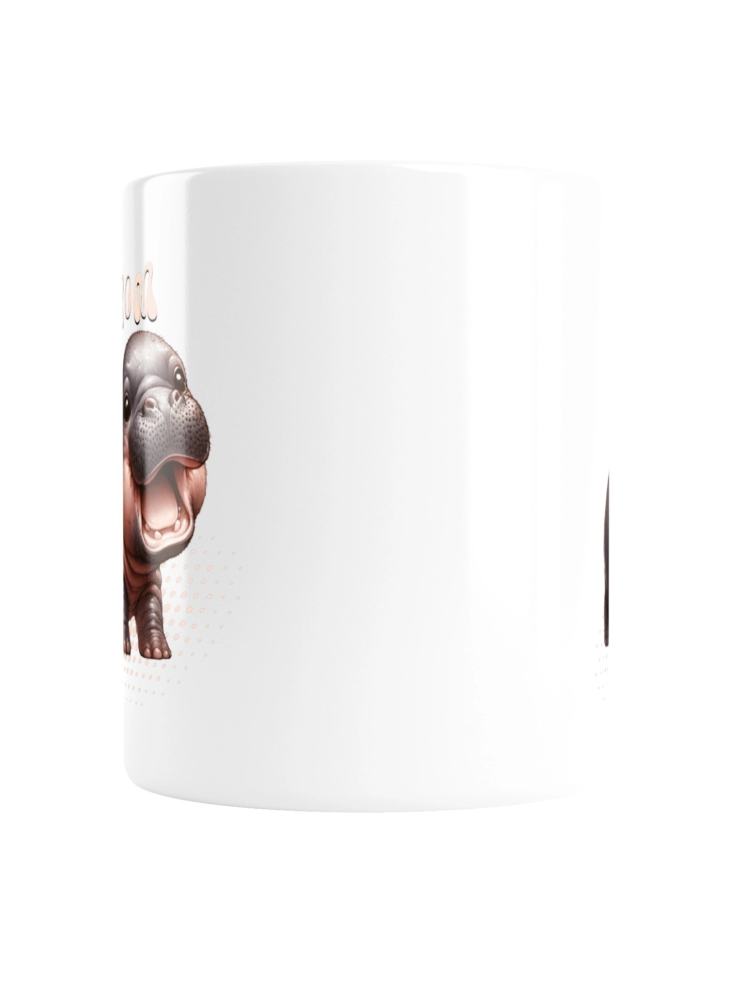 Moo Baby Hippo - Cute Happy Baby Hippo Design - Viral Moo Deng Fan Gift product image (2)