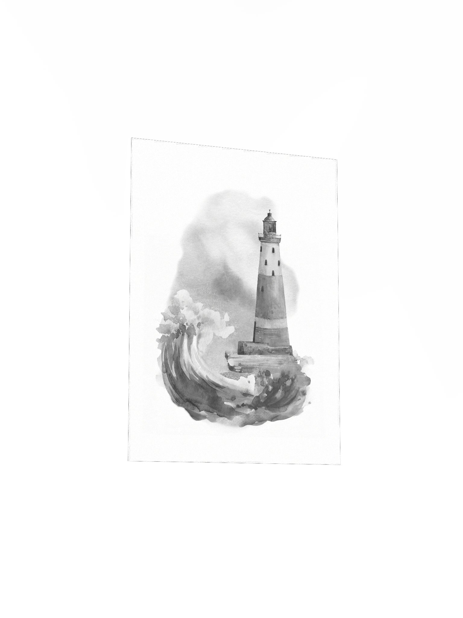 Lighthouse Ink Storm Print product image (4)