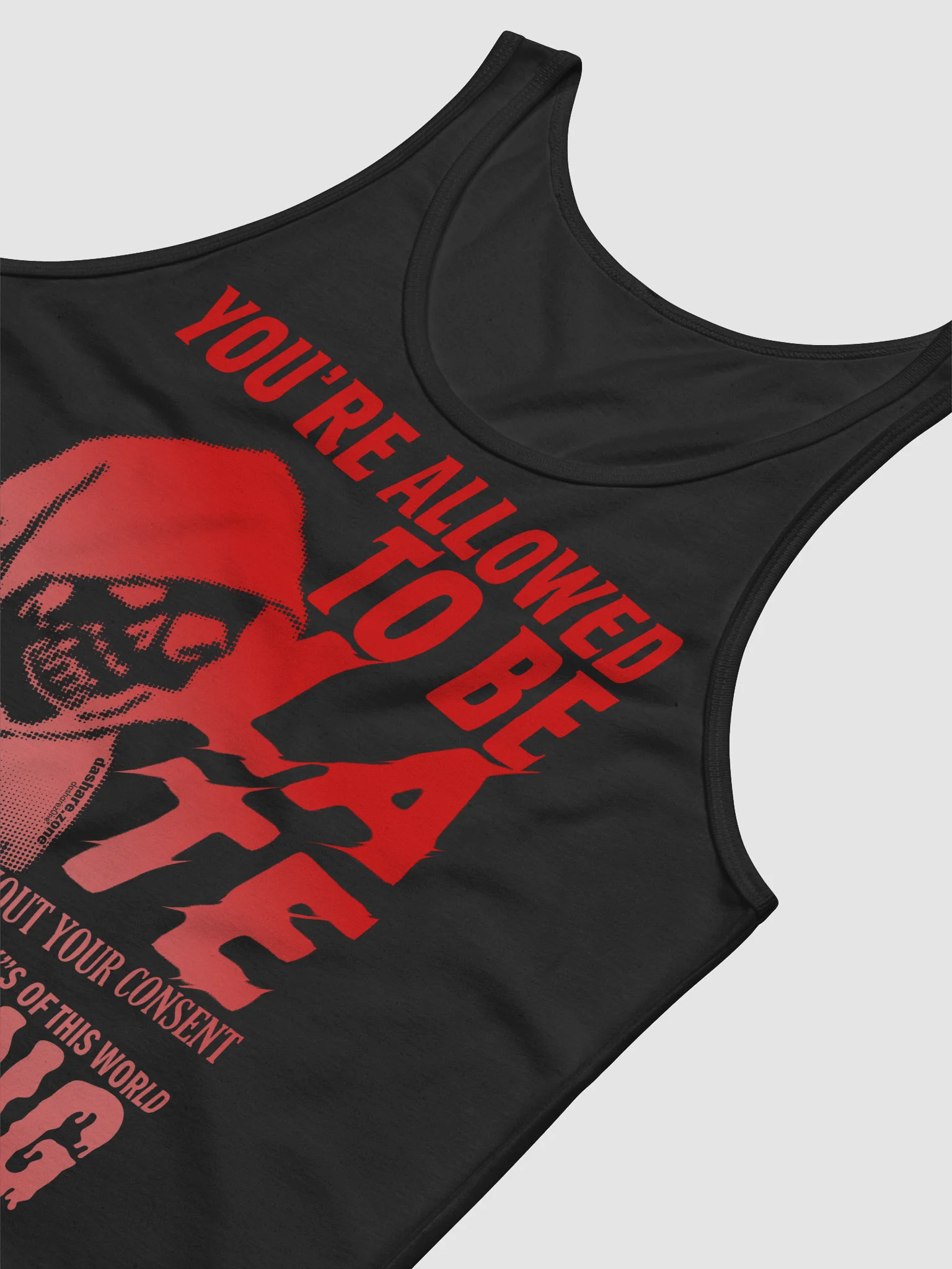YOU"RE ALLOWED TO BE LATE - TANK TOP product image (9)