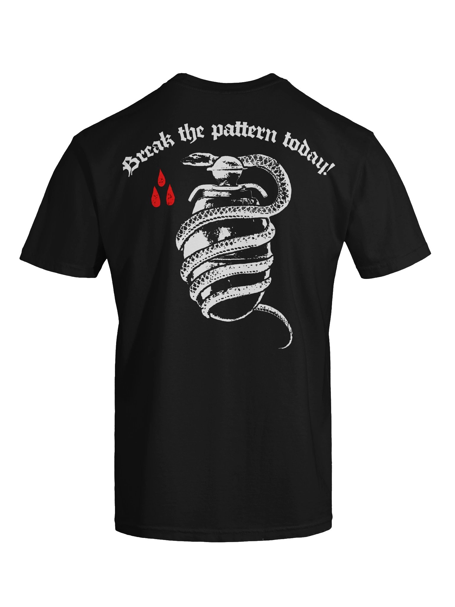 BREAK THE PATTERN TSHIRT BACKPRINT product image (7)