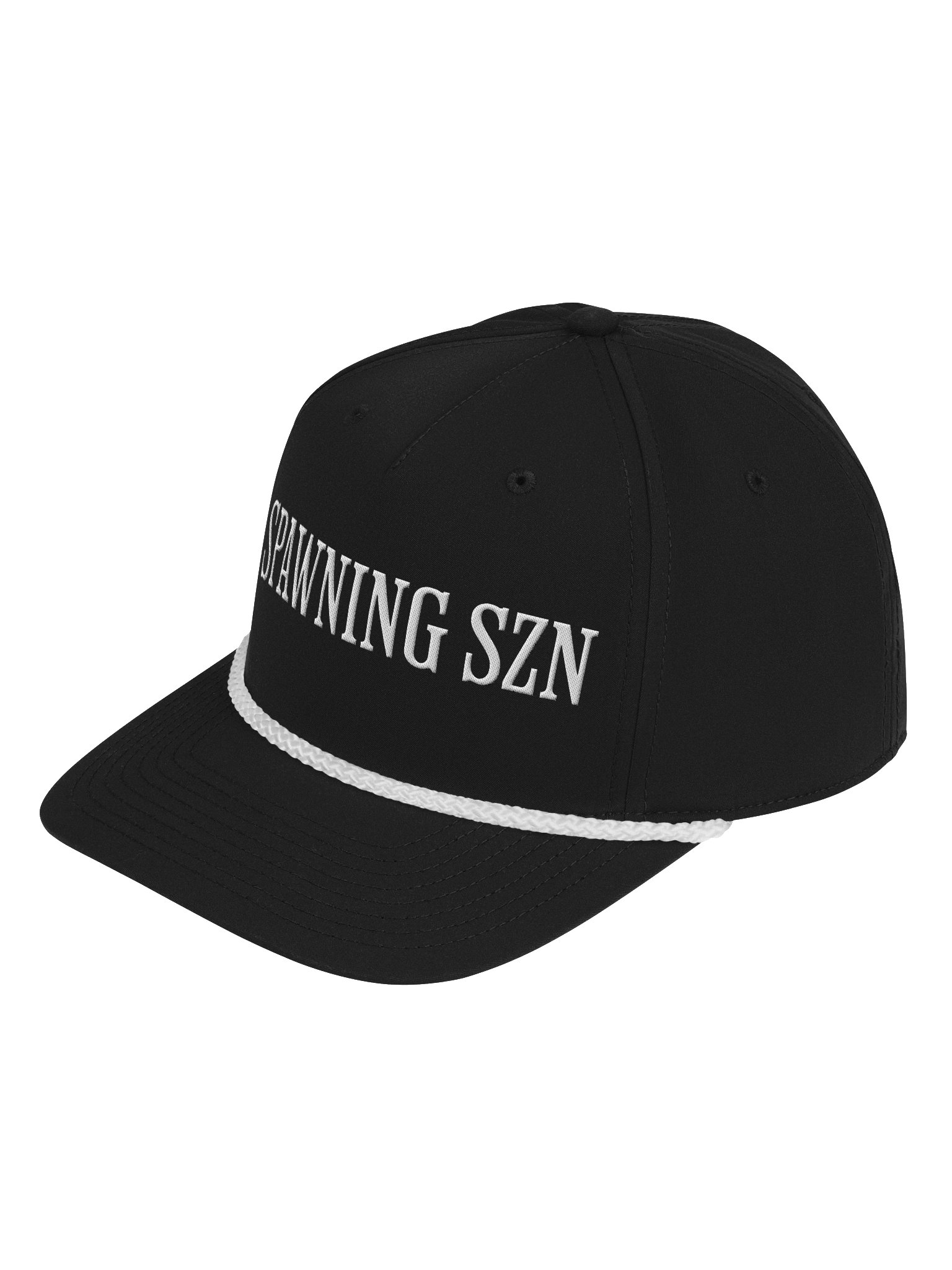 SPAWNING SZN Embroidered Rope Hat - White Text product image (7)