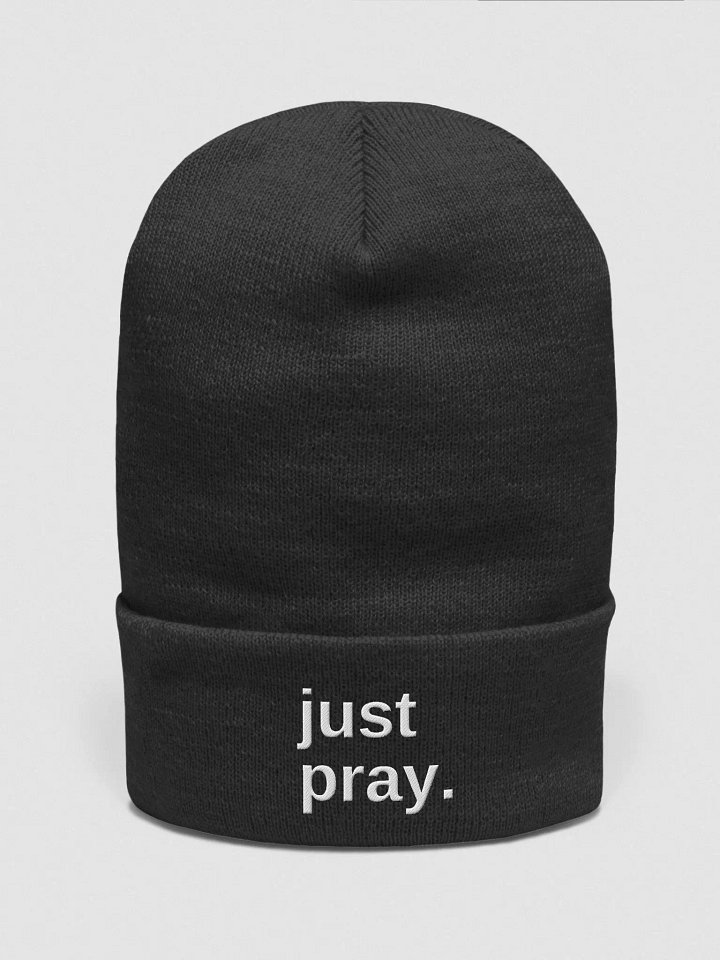 Just Pray Beanie product image (2)