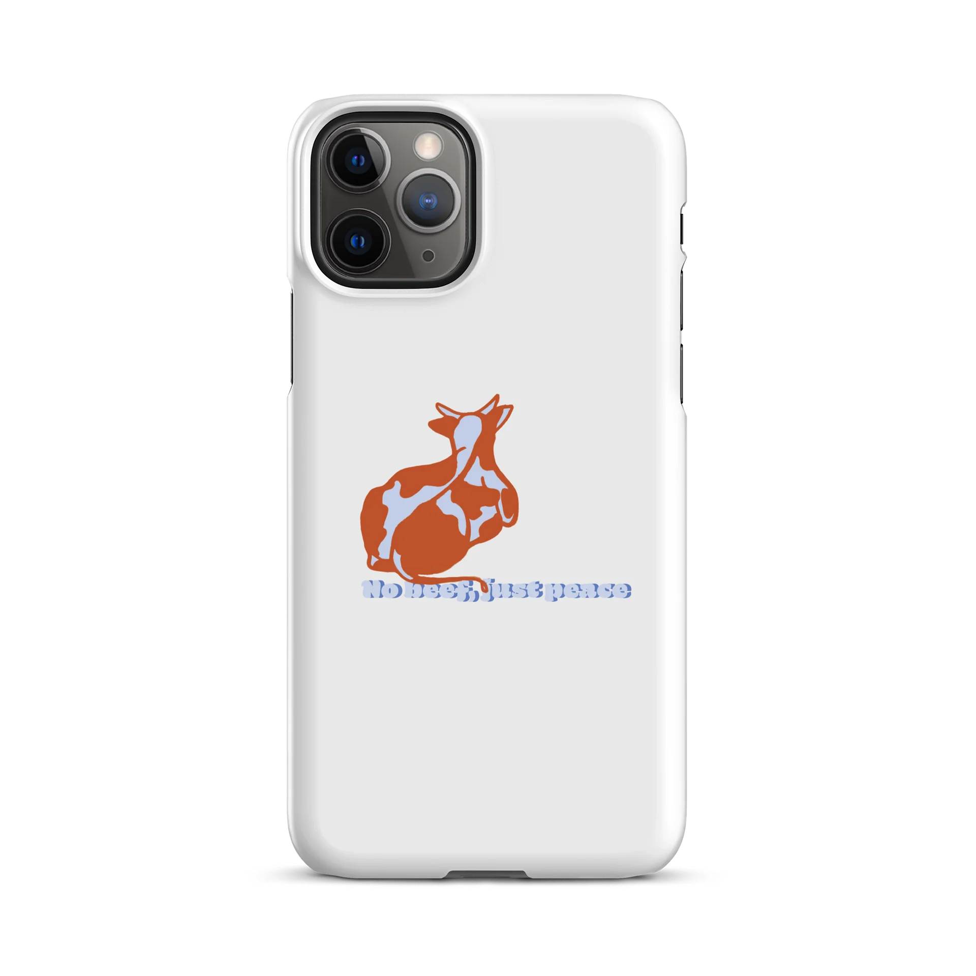 No beef, just peace - iPhone Case product image (2)