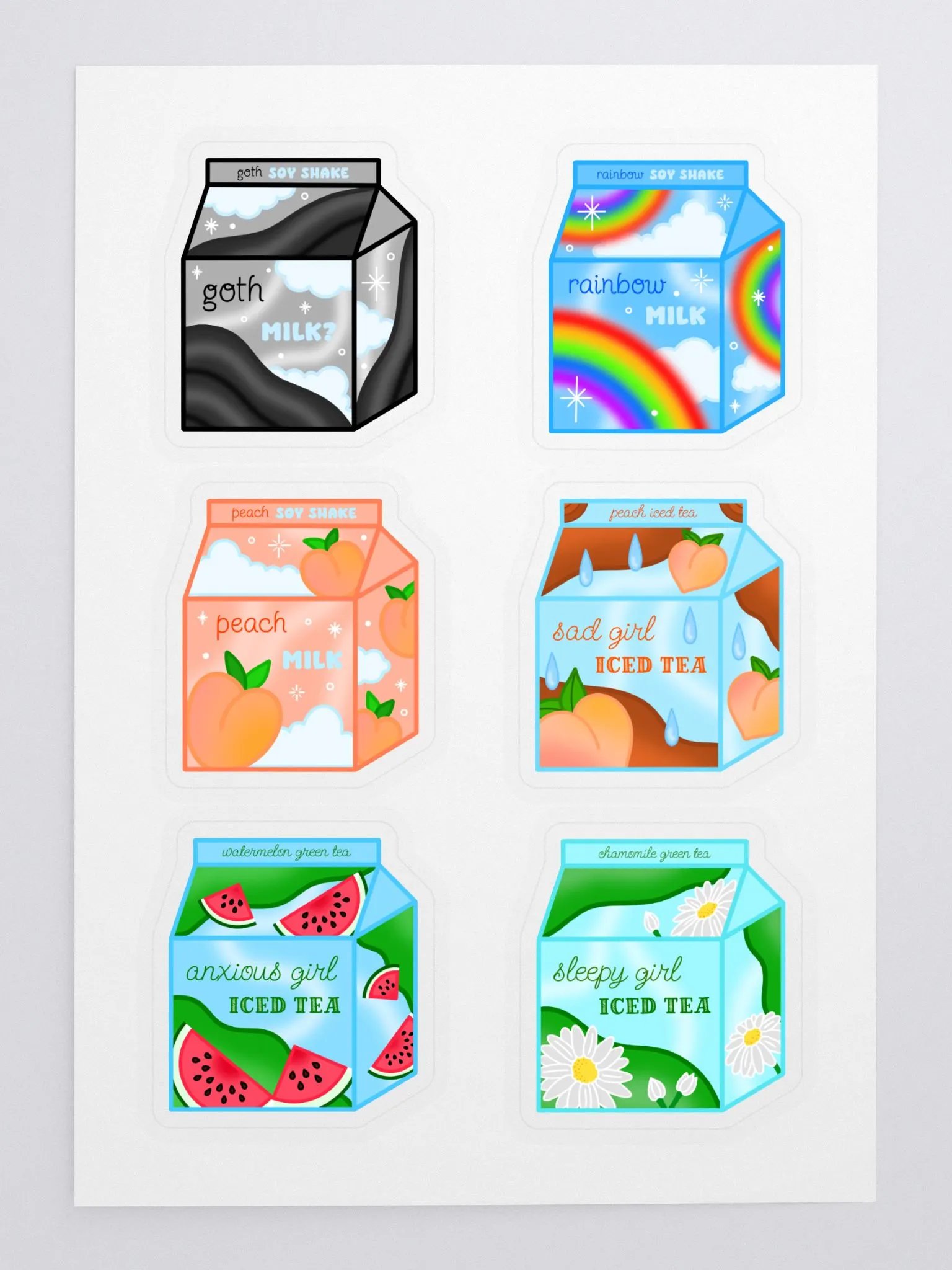Soy Shakes and Teas Sticker Sheet product image (3)