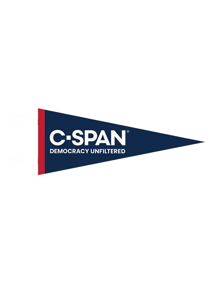C-SPAN Democracy Unfiltered Pennant product image (1)