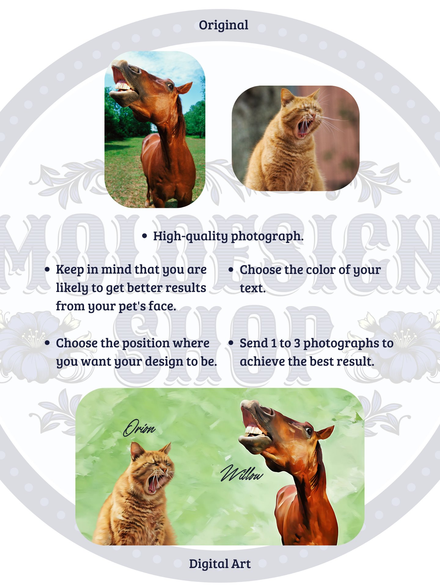 YOUR BEST FRIENDS! / DESK MAT WITH PERSONALIZED NAME / 15,5" x 31,5" product image (5)