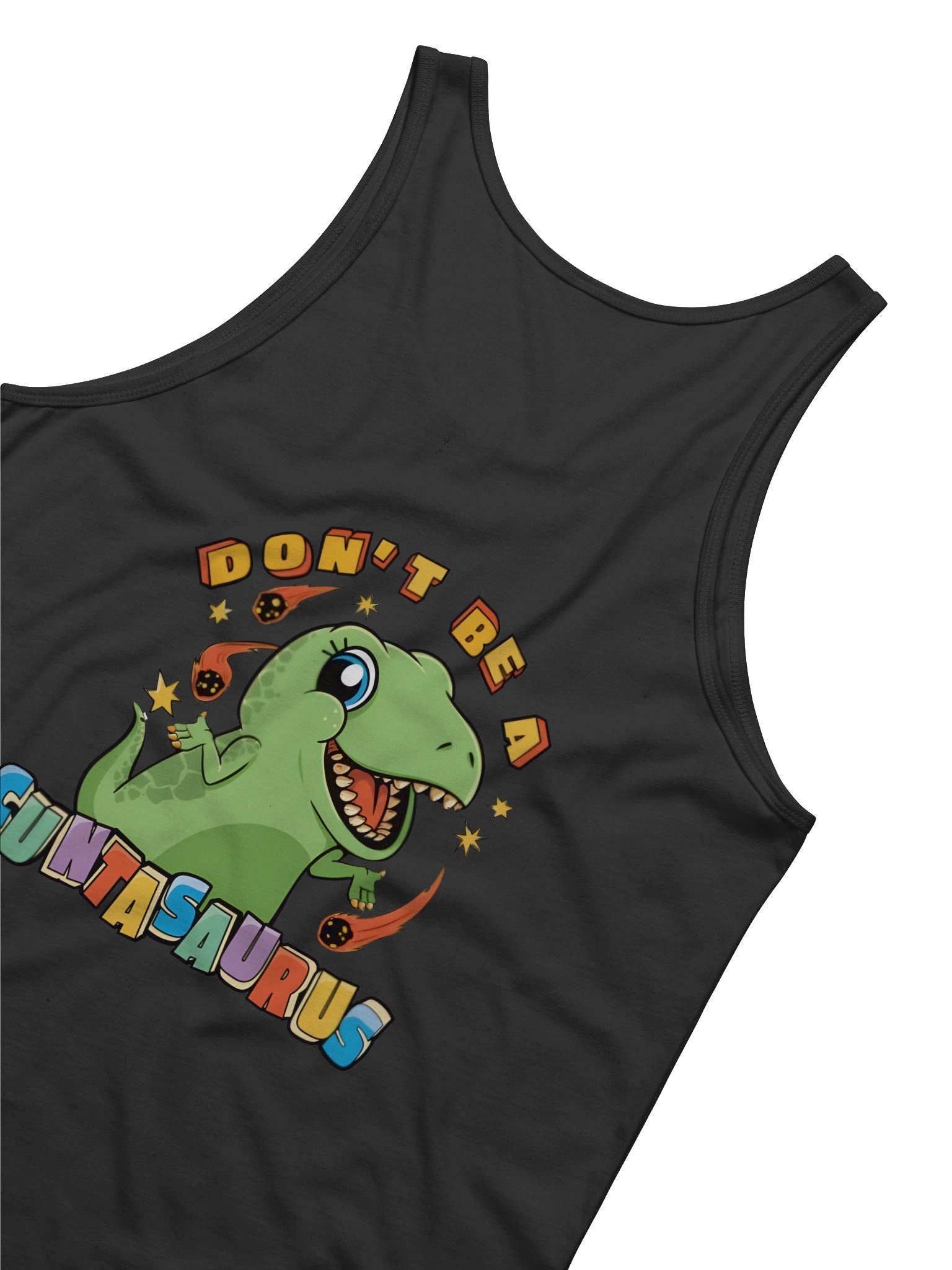 GRIM FAM – DON’T BE A CUNTASAURUS – DINO TANKTOP/SINGLET #1 product image (33)