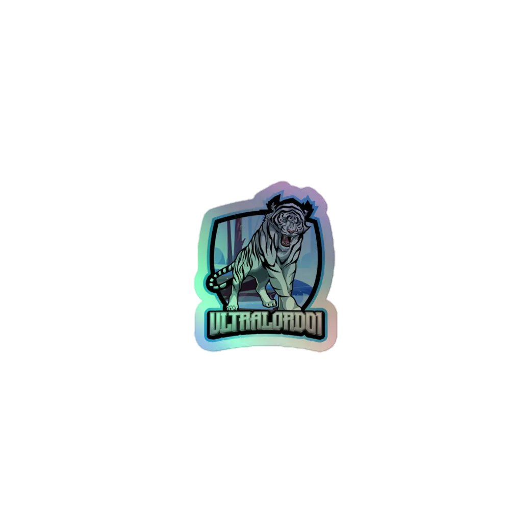 Frosty Roar Holographic Sticker Sheet product image (1)