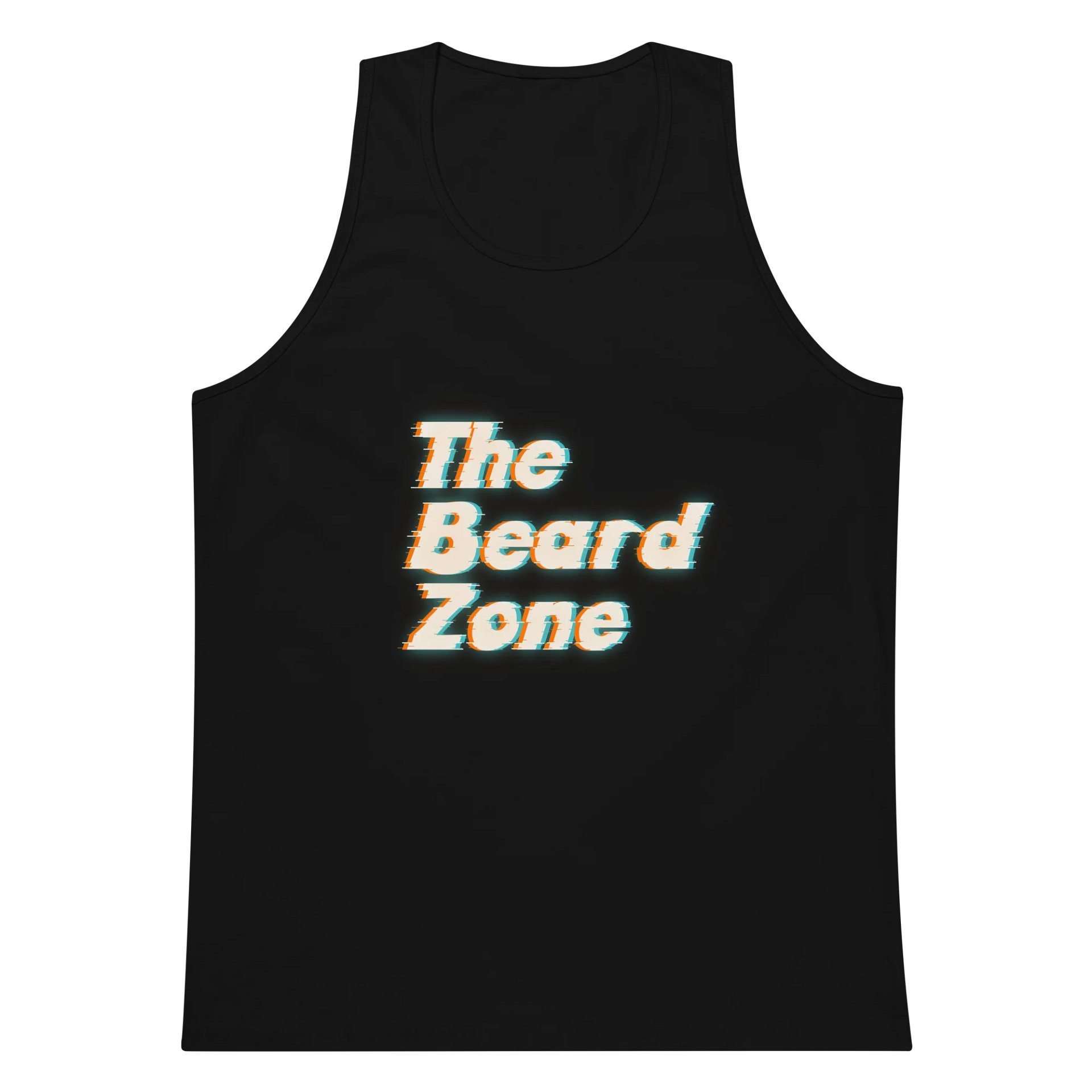 The Beard Zone Glitched Tank Top product image (5)