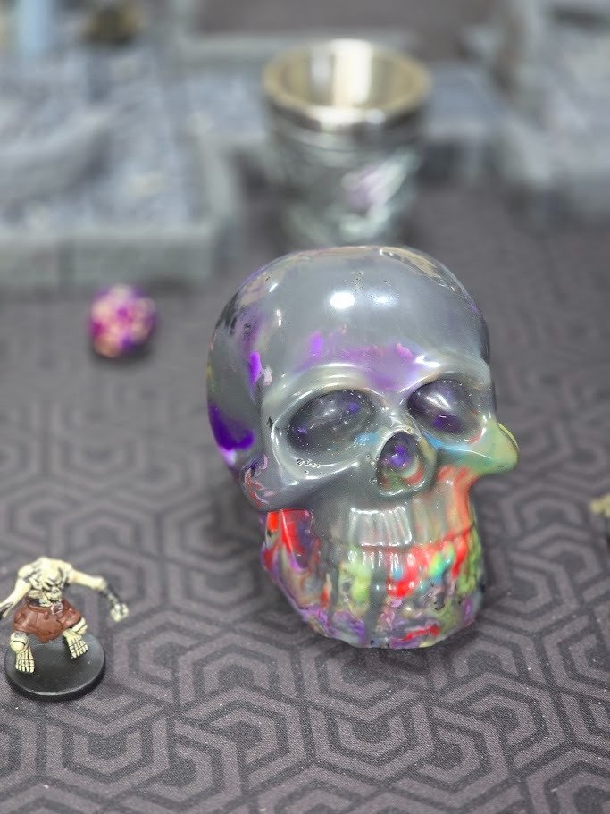 Skull PLA Large - Gray, Black and mixed colors product image (2)