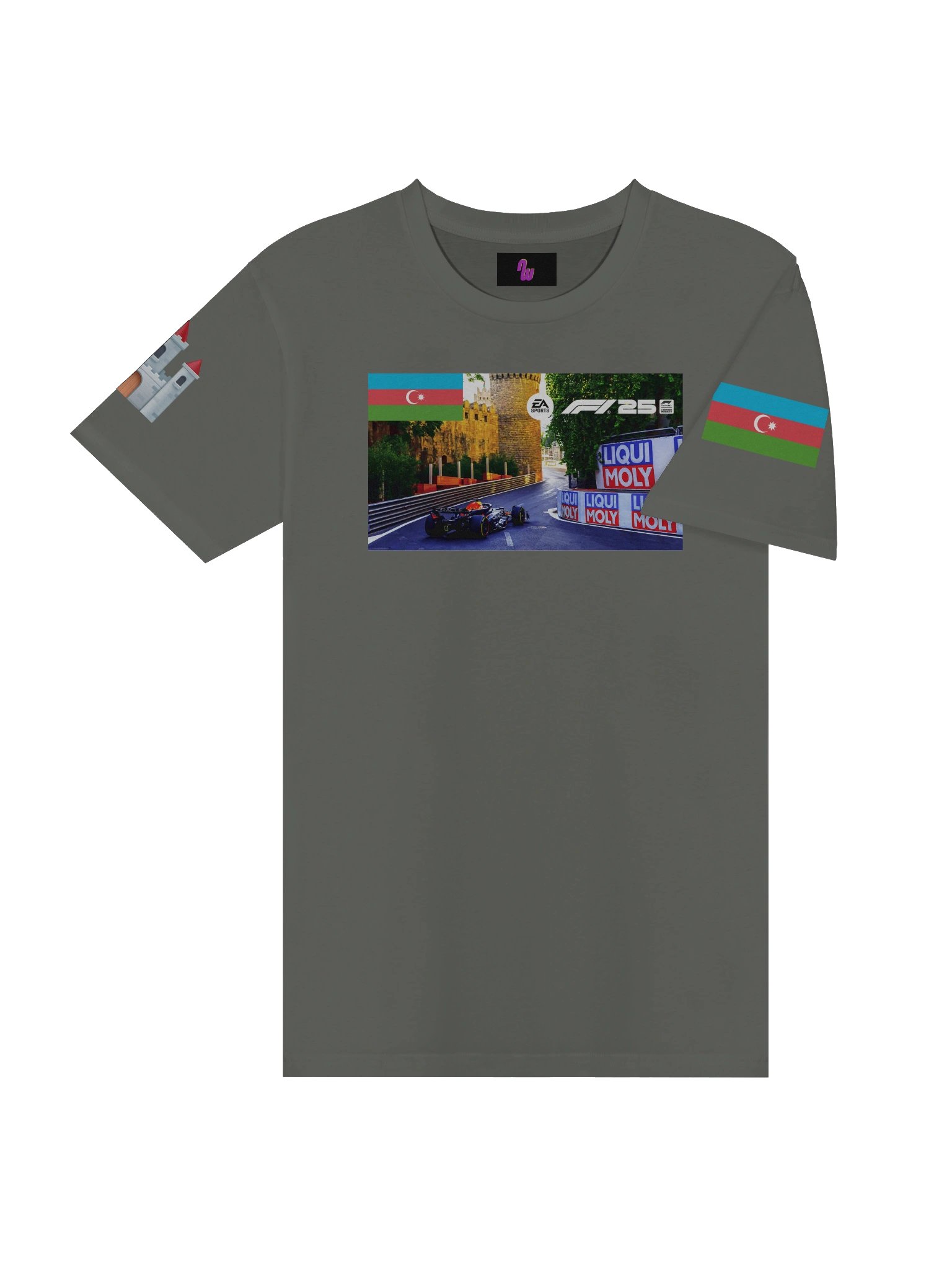 NyteWatch F1 25 Episode 17 Azerbaijan GP Unisex T-Shirt product image (4)