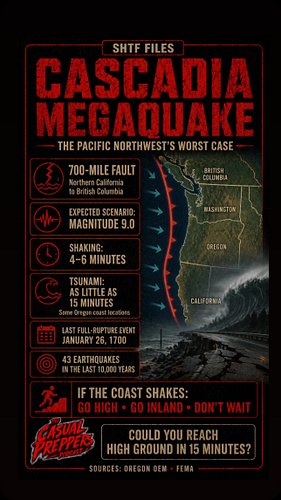 The Cascadia Subduction Zone doesn’t get the attention of the San Andreas, but its worst-case scenario is on another level.

...