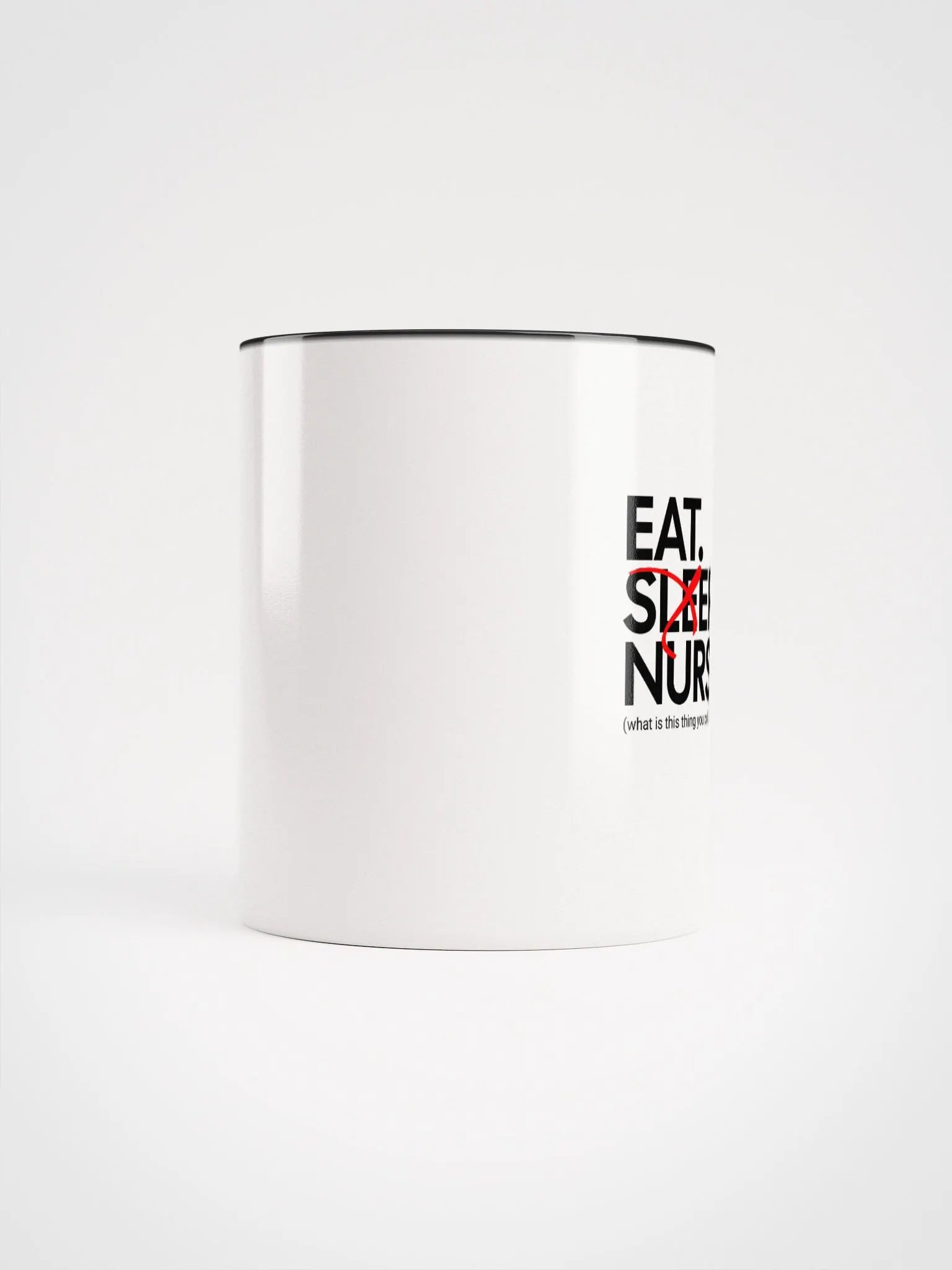 Eat Sleep Nurse Mug (with dark interior) product image (18)