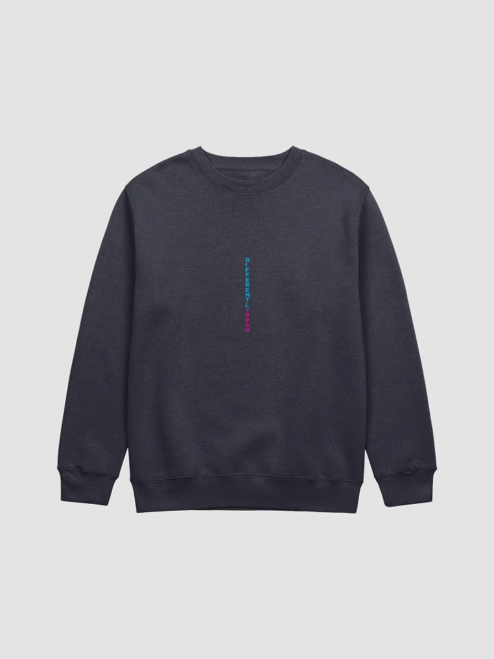 Differently Happy Sweat shirt NAVY product image (1)