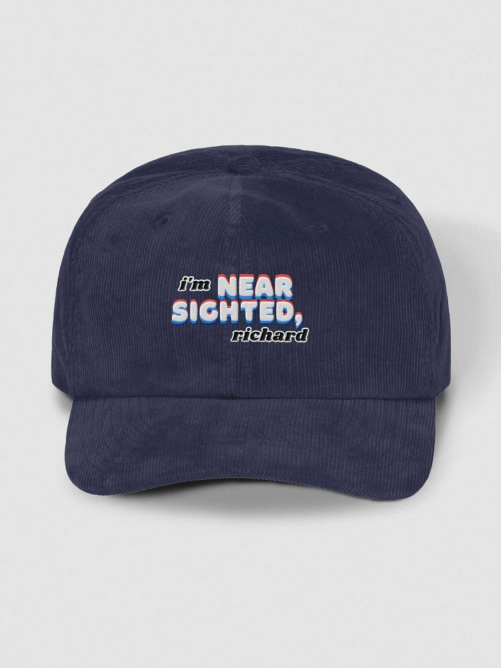 I'M NEARSIGHTED, RICHARD corduroy dad hat product image (26)