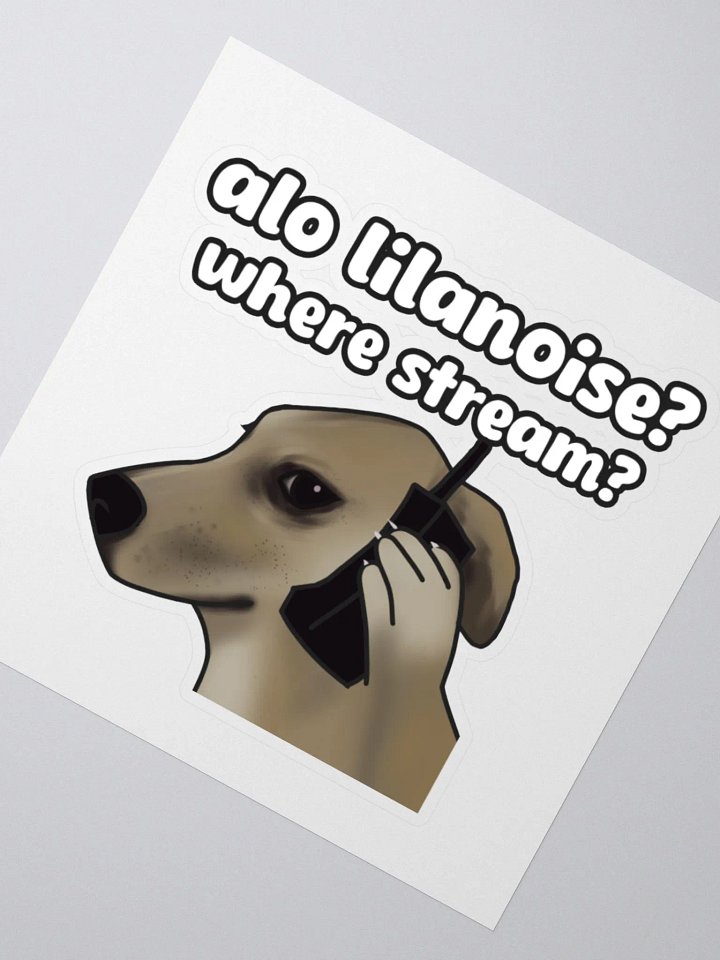 alo Lilanoise? Sticker product image (6)