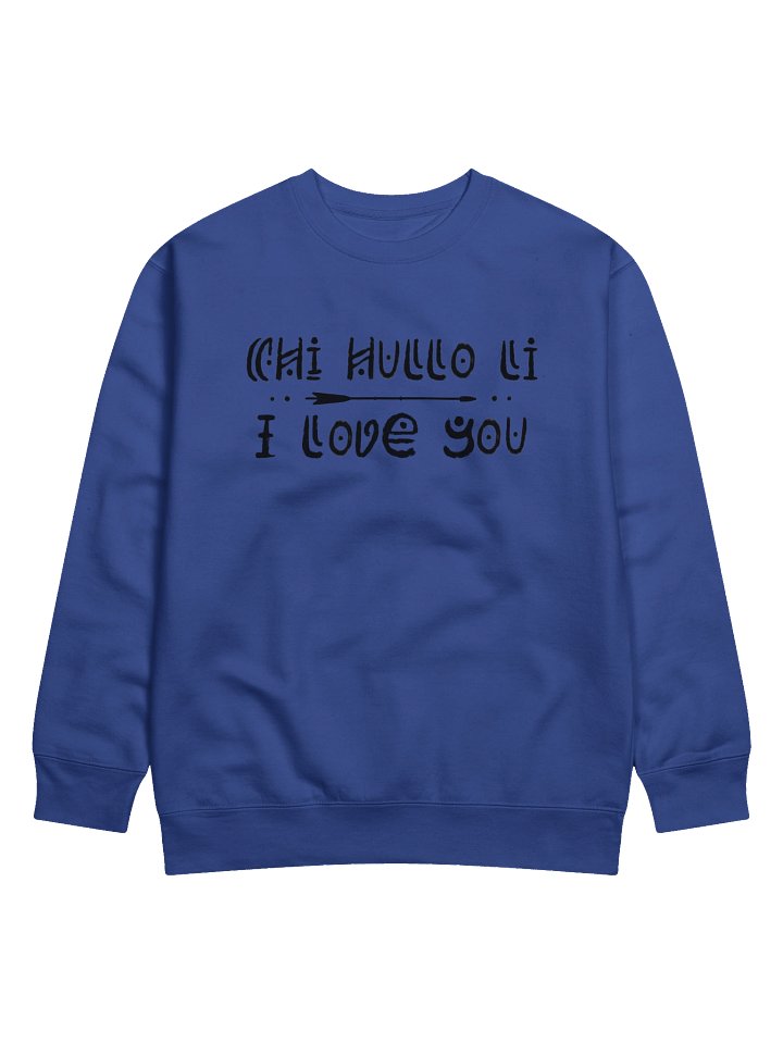 Native American Choctaw Language "I Love You" Sweater product image (2)