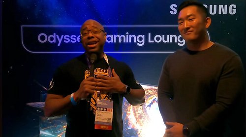 At @official_gdc , I got a chance to  interview @samsungus head of Monitors to discuss their extremely impressive Odyssey Gam...