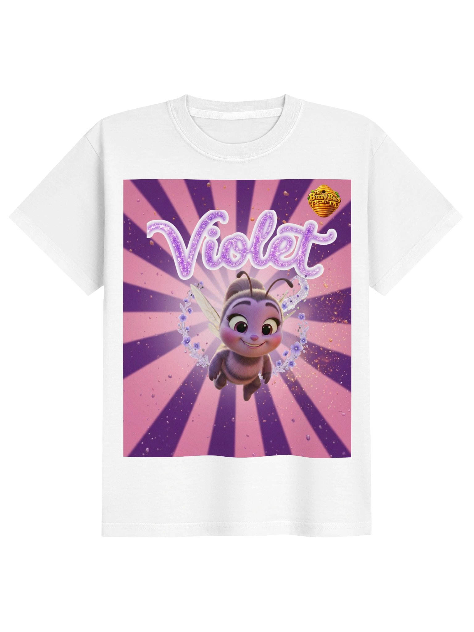 Bizzy Bee Violat Youth Tee product image (5)