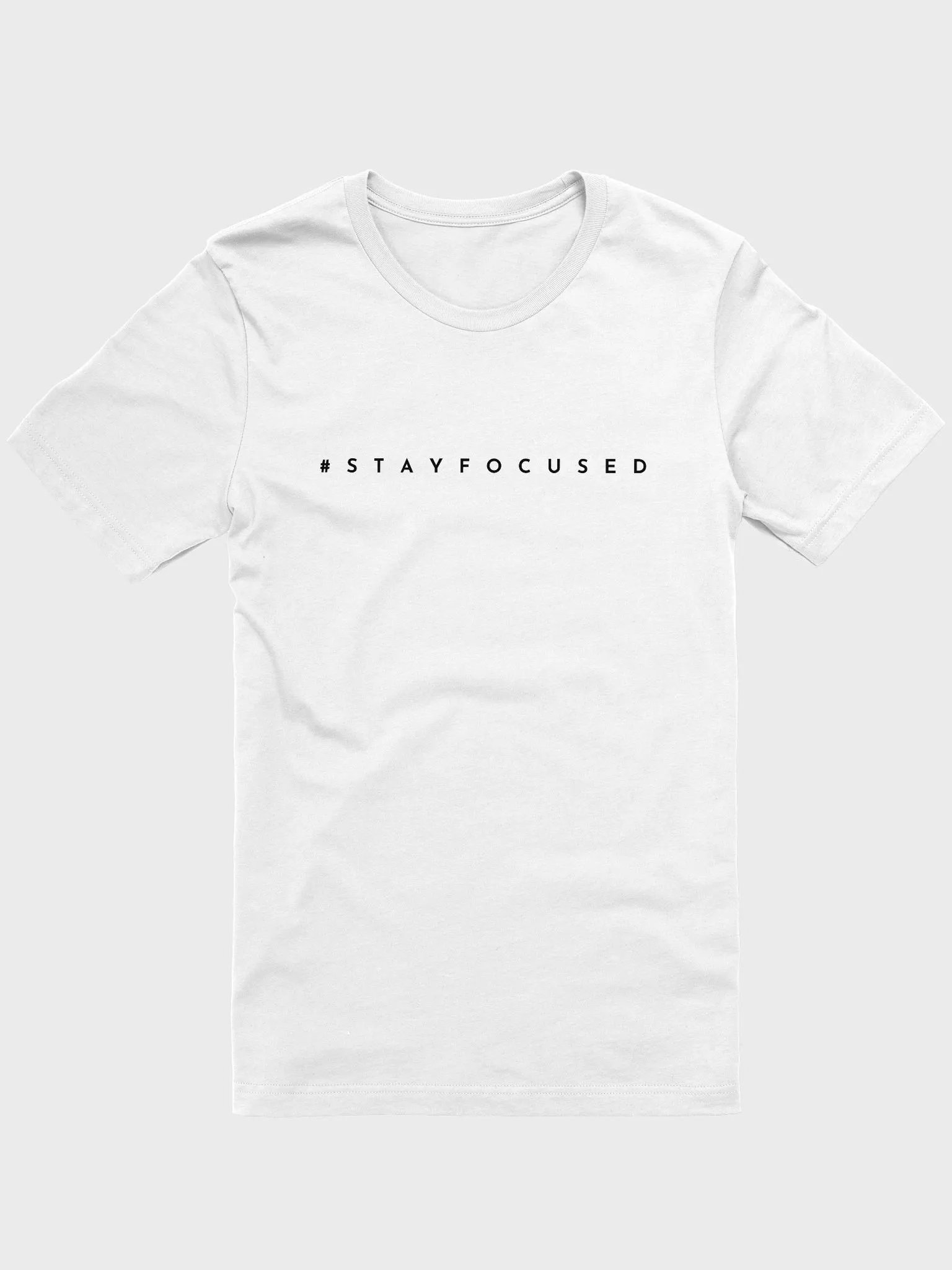 Stay Focused Tee - white product image (1)