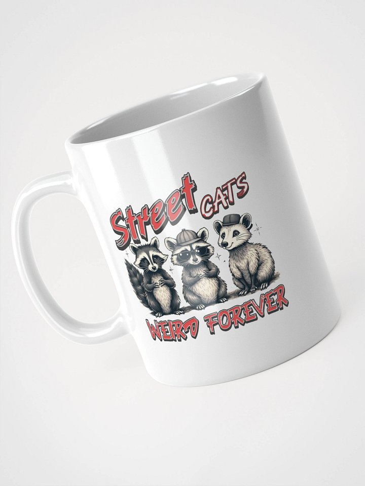 Street Cats Weird Forever Raccoon Street Mug product image (2)