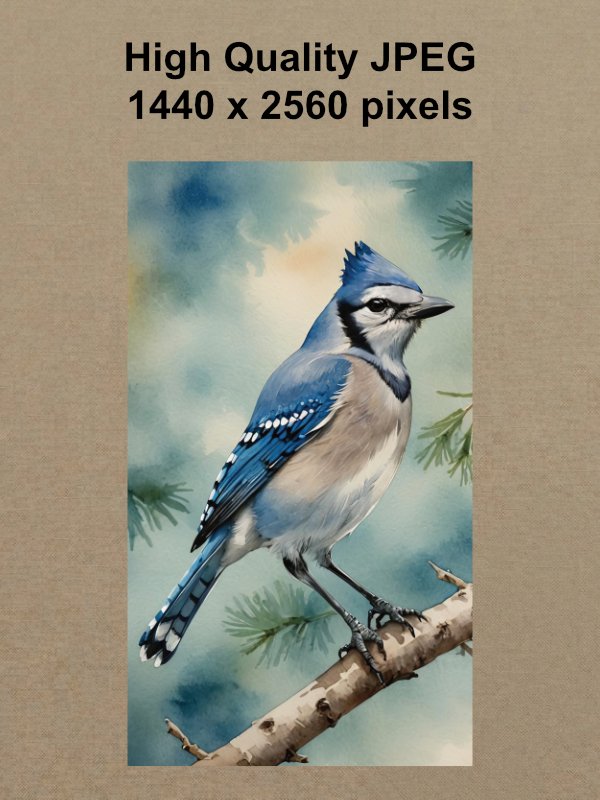 Blue Jay Phone Wallpaper product image (2)