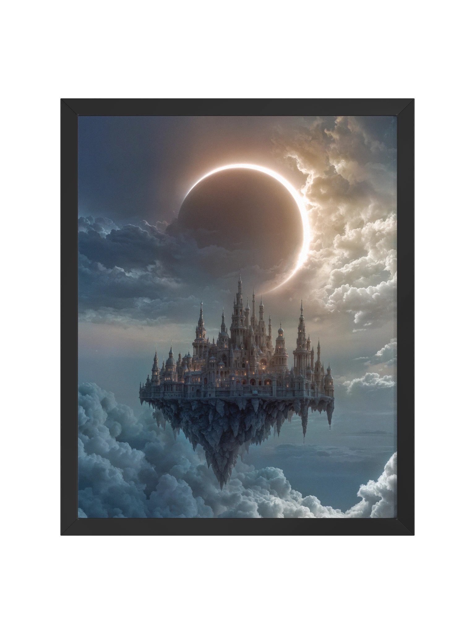 The Eclipse Citadel – Framed Poster product image (3)
