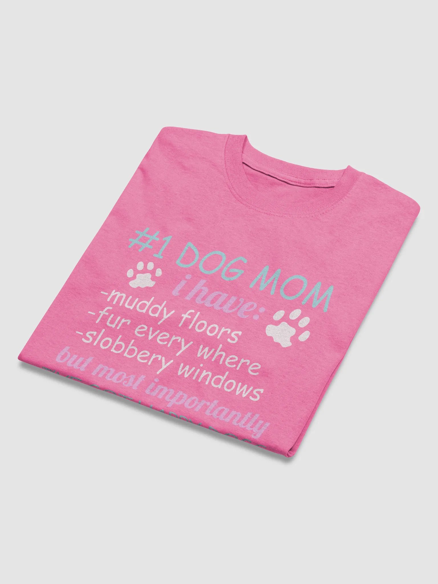 #1 dog mom - shirt product image (4)