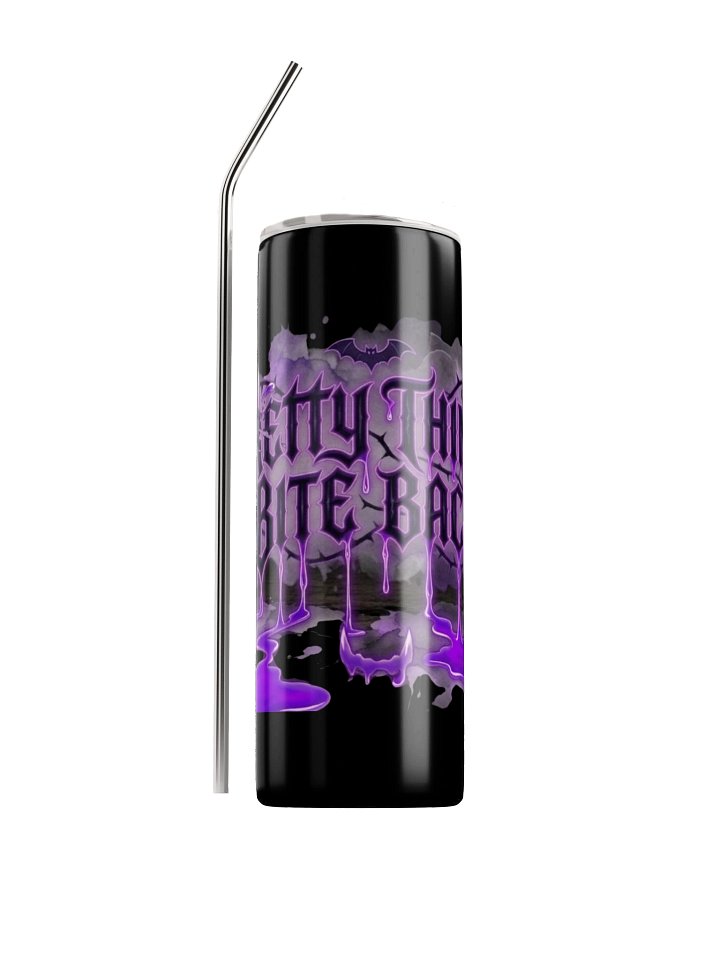 Vampire Drip — Gothic Purple Tumbler product image (1)