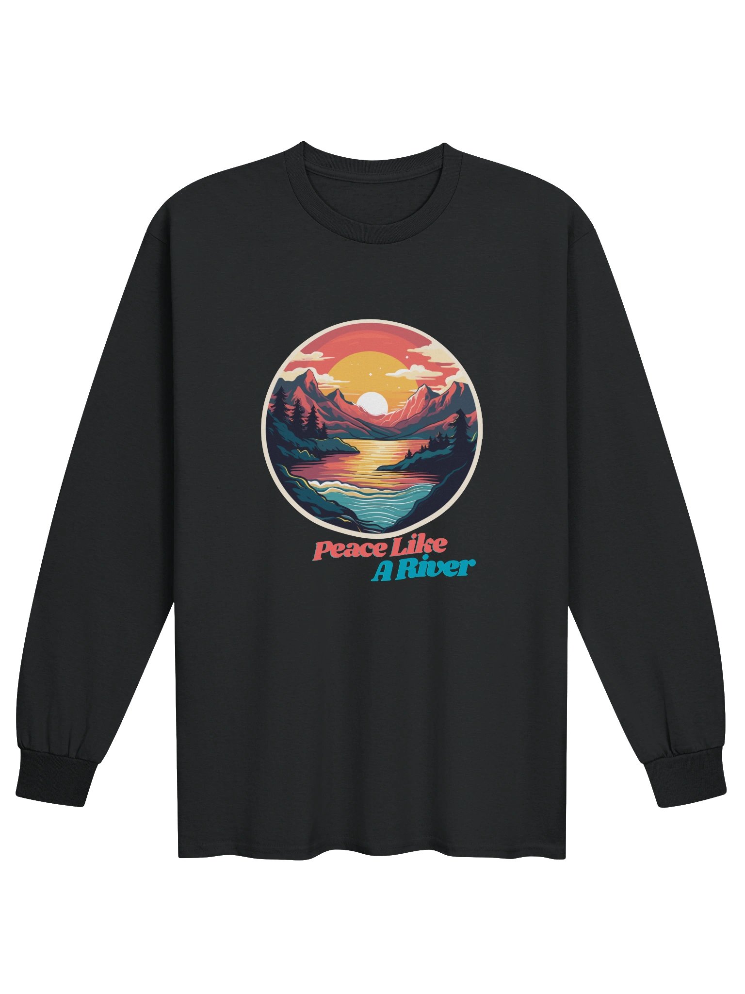 Peace Like a River Women's Long Sleeve Tee product image (3)