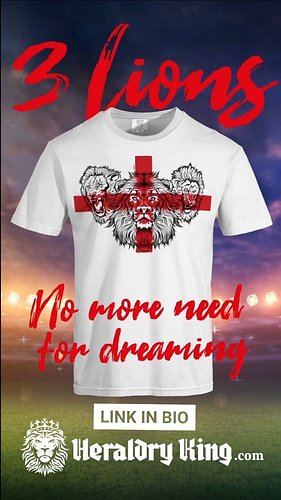 Ready for the World Cup? 🏆 ⚽
Check out this alternative 3 Lions England shirt plus more!
...
...
...
#🦁🦁🦁 #3lions #England #w...